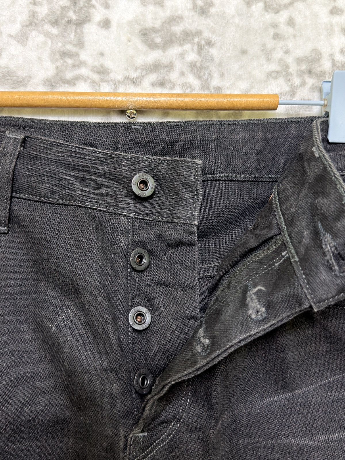 G-Star G-Star RAW Arc 3D Slim Black Faded Denim Ergonomic Fit Size US 28 / EU 44 - 8 Thumbnail