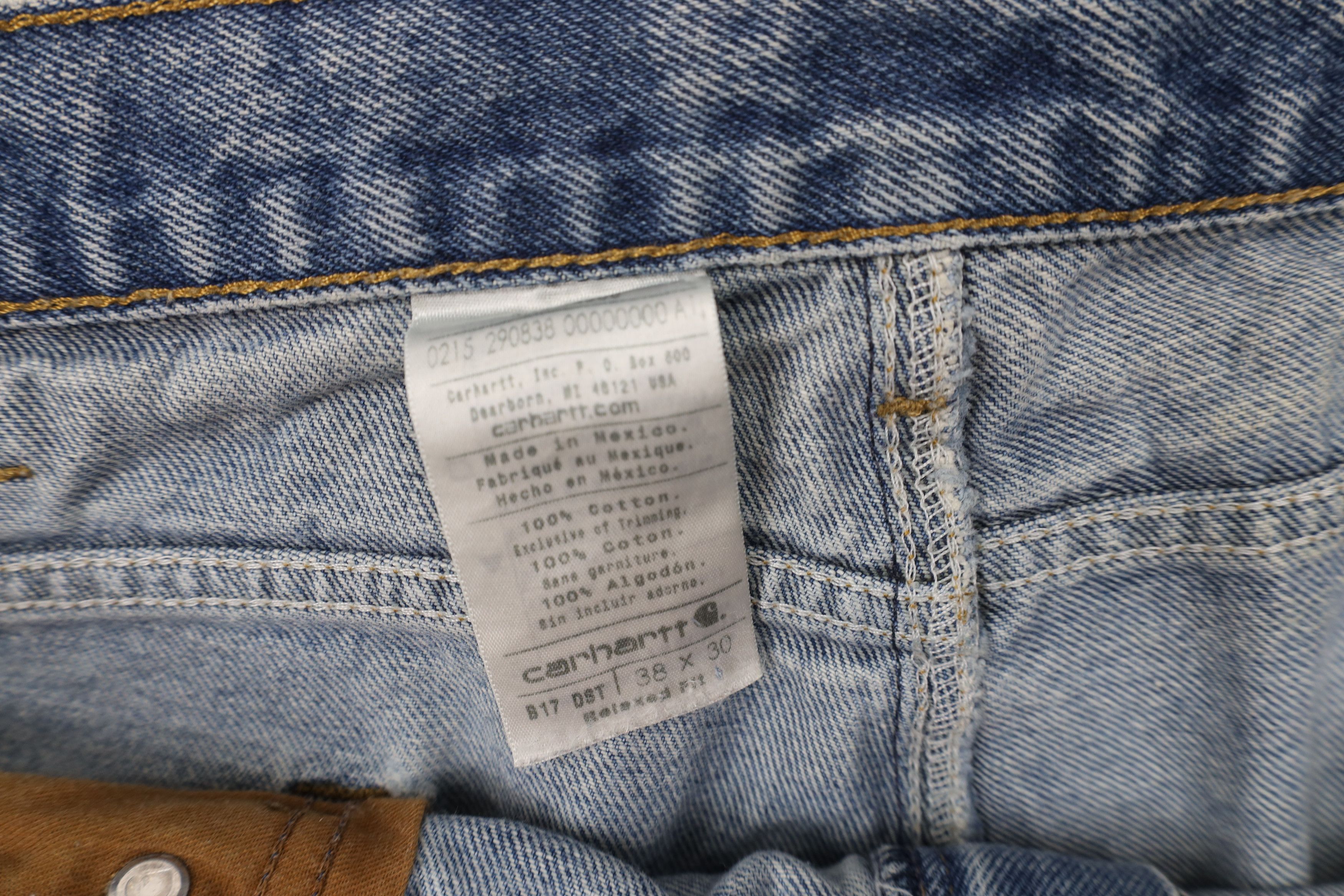 Carhartt Vintage Y2K Carhartt Spell Out Relaxed Fit Denim Jeans Size US 38 / EU 54 - 10 Thumbnail