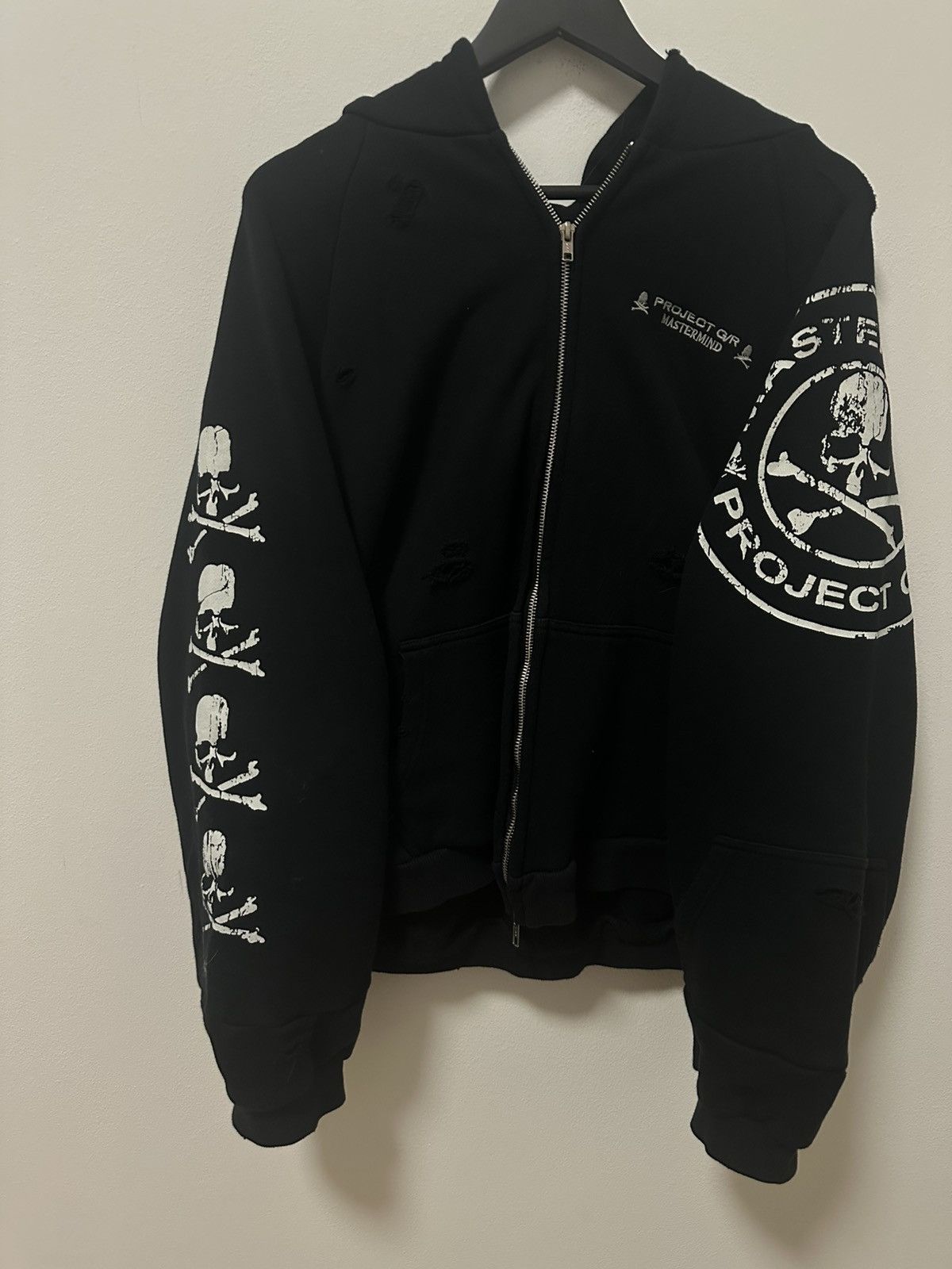 PROJECT G/R mastermind ブラック フルジップフーディ PROJECT G/R x mastermind JAPAN Nubian Exclusive | Hypebeast