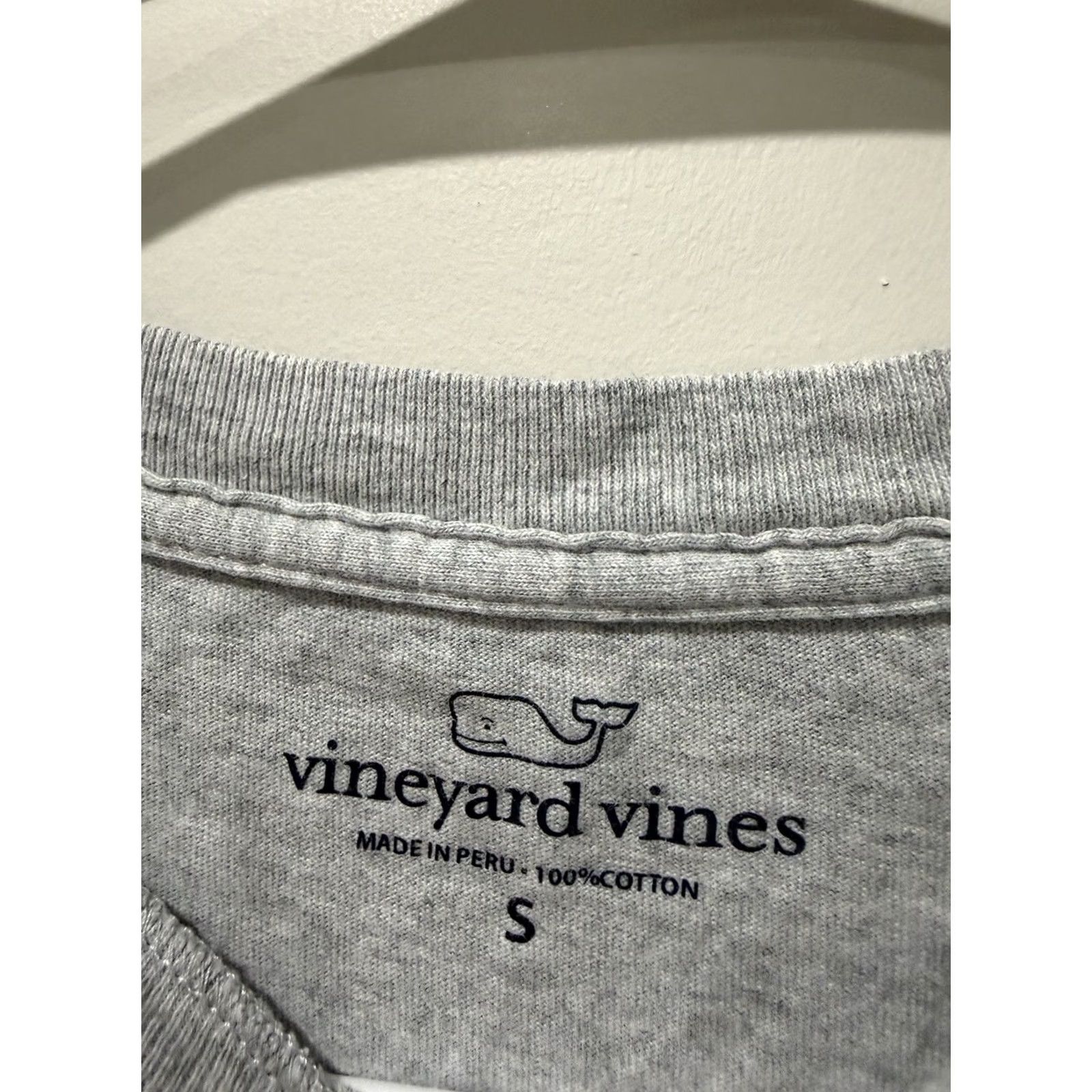 Vineyard Vines Vineyard Vines Band Short Sleeve Pocket T Shirt Men's Small Gray Size US S / EU 44-46 / 1 - 3 Thumbnail