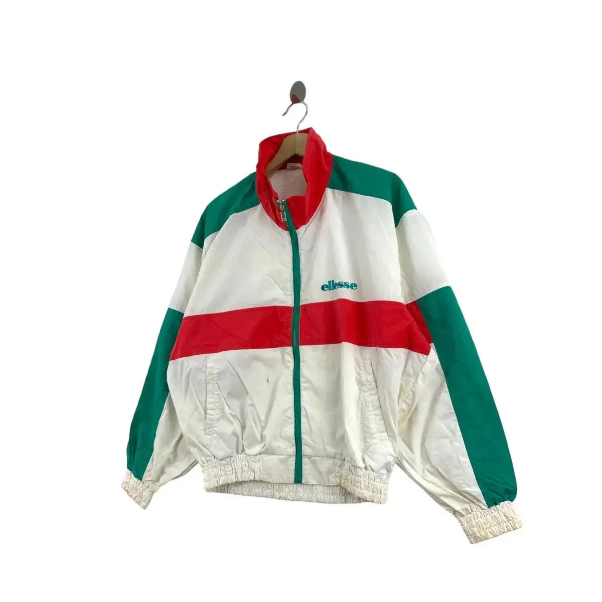 Ellesse Vintage ELLESSE PERUGIA ITALIA 1959 Multicolour Jacket Size L / US 10 / IT 46 - 3 Thumbnail
