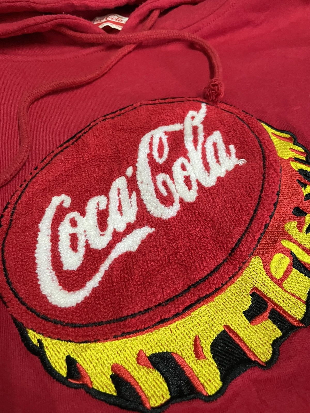 Coca Cola × Vintage COCA COLA BOTTLE CAP HOODIE Size US S / EU 44-46 / 1 - 2 Thumbnail