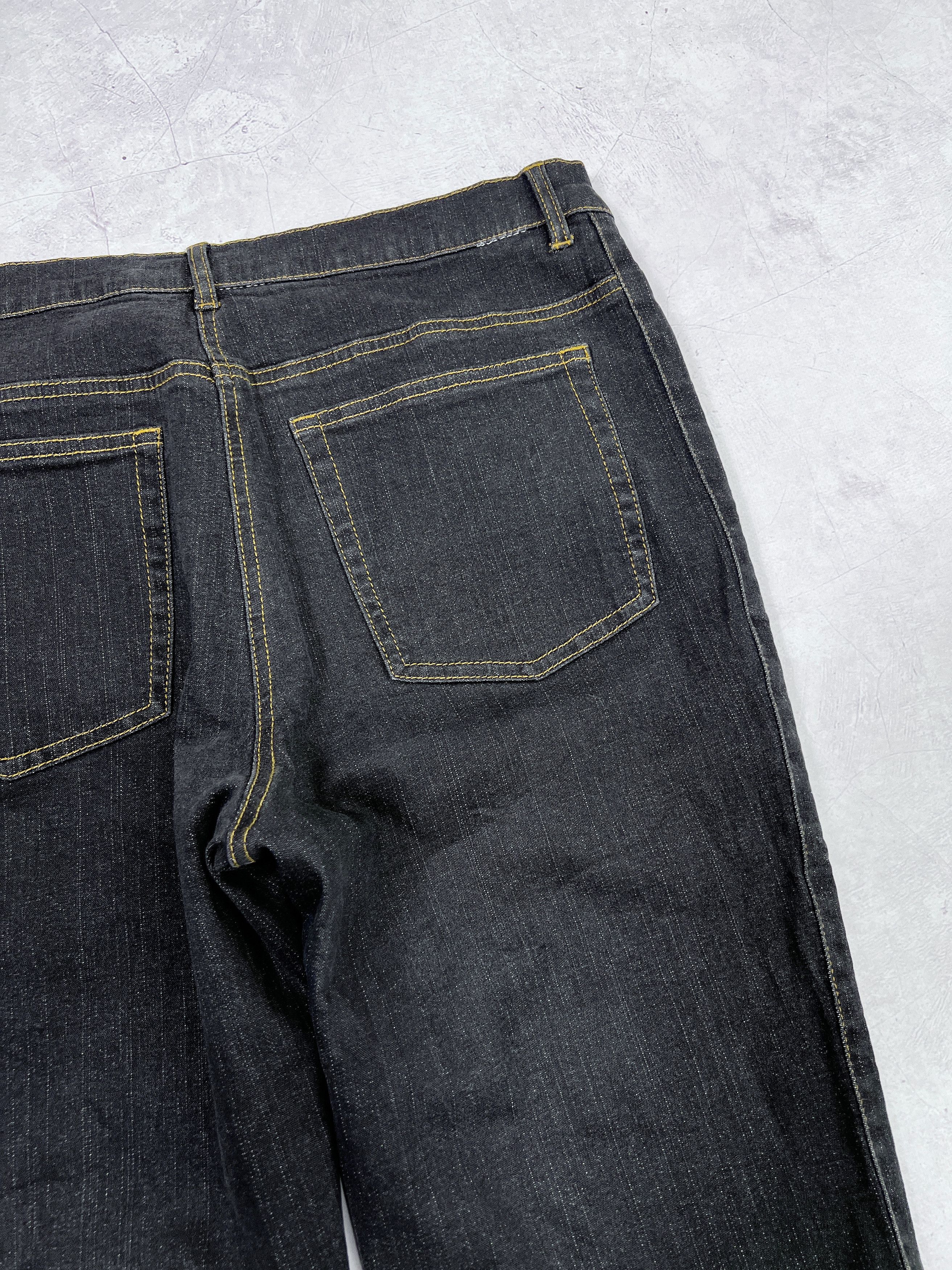 Burberry × Vintage Burberry London Flared Jeans Denim Pants Size 32" / US 10 / IT 46 - 10 Thumbnail
