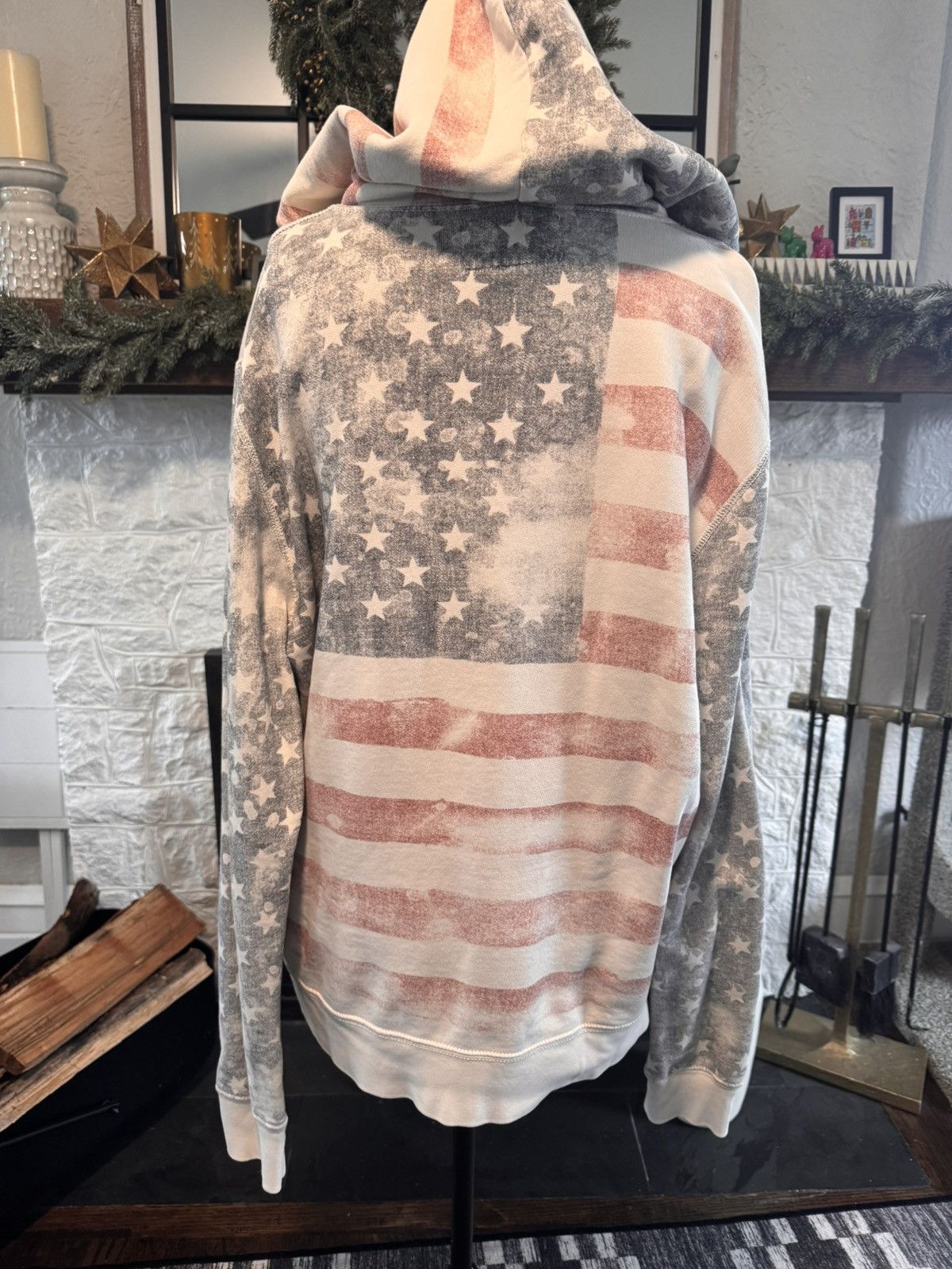 Denim & Supply Ralph Lauren Denim & Supply Ralph Lauren American Flag Zip Up Hoodie Size US XL / EU 56 / 4 - 6 Thumbnail