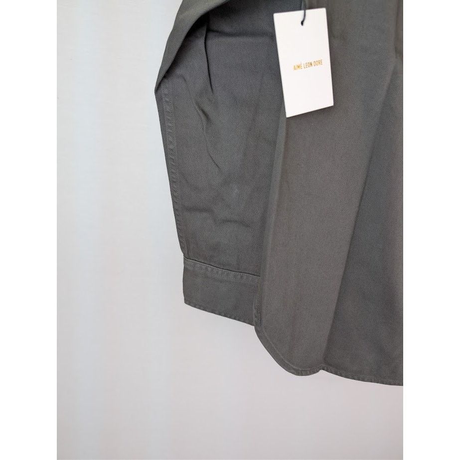 Aime Leon Dore o1rshd1 Twil Work Shirt in Volcanic Ash Size US S / EU 44-46 / 1 - 14 Thumbnail