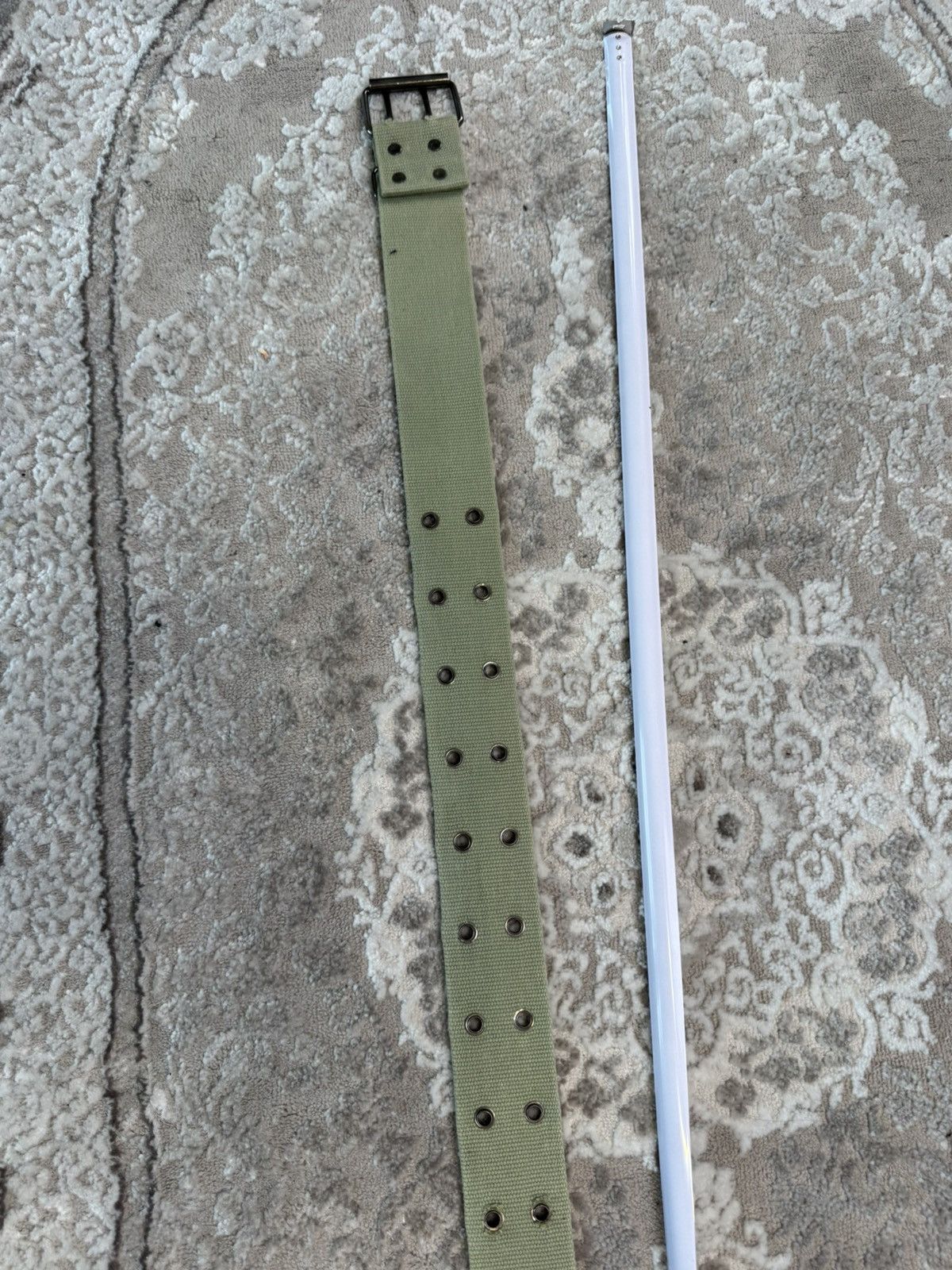 Hysteric Glamour Crazy Metallic Buckle Pocket Vintage Y2K Military Army Belt Size ONE SIZE - 6 Thumbnail