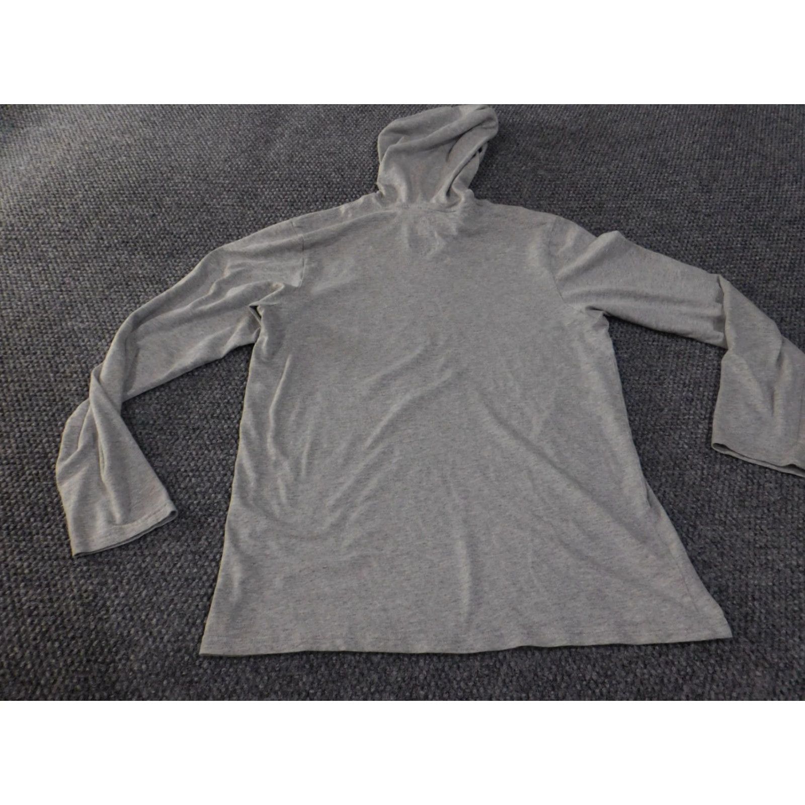 Polo Ralph Lauren Polo Ralph Lauren Hoodie Shirt Mens Small Gray Long Sleeve Lightweight Hooded Pullover Size US S / EU 44-46 / 1 - 7 Thumbnail