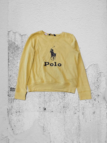 Polo Ralph Lauren Polo Ralph Lauren Sweatshirt KIDS Logo Y2K SIZE L(12-14) Size M / US 6-8 / IT 42-44 - 1 Thumbnail