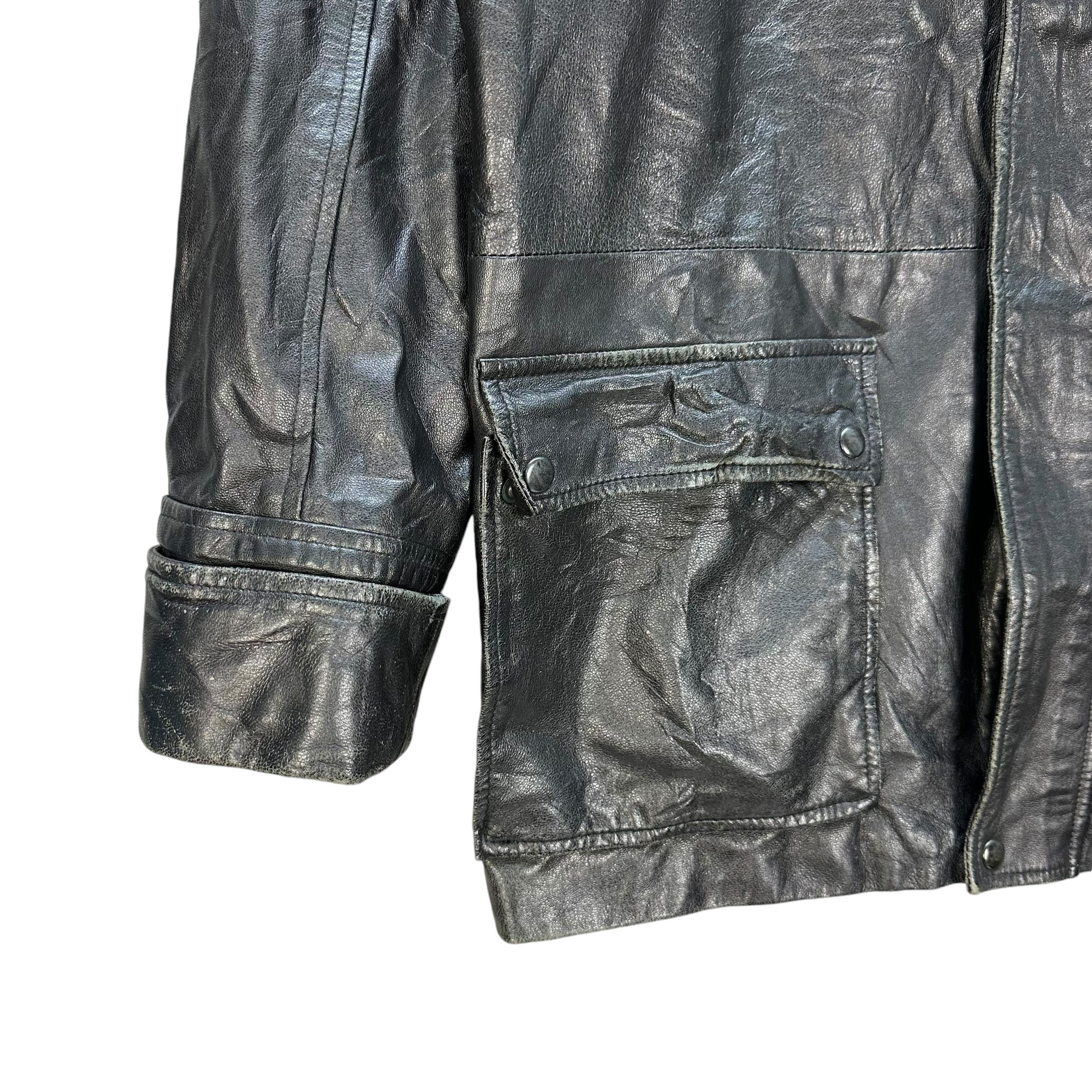 ALAIN DELON ALAIN DELON Made in Italy Pure Leather Jacket #A54-1242 Size US M / EU 48-50 / 2 - 4 Thumbnail