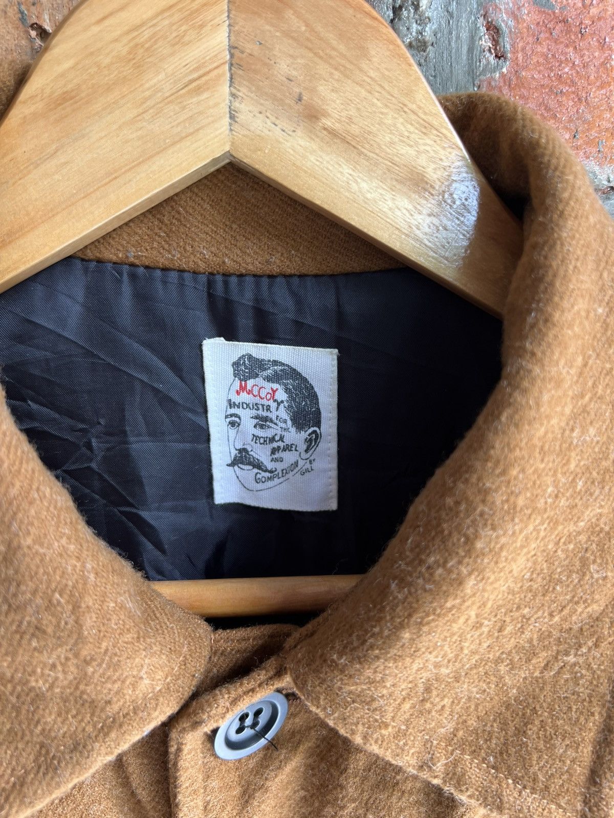 The Real McCoy's Real McCoy Wool Blend Overshirt Size US XL / EU 56 / 4 - 3 Thumbnail