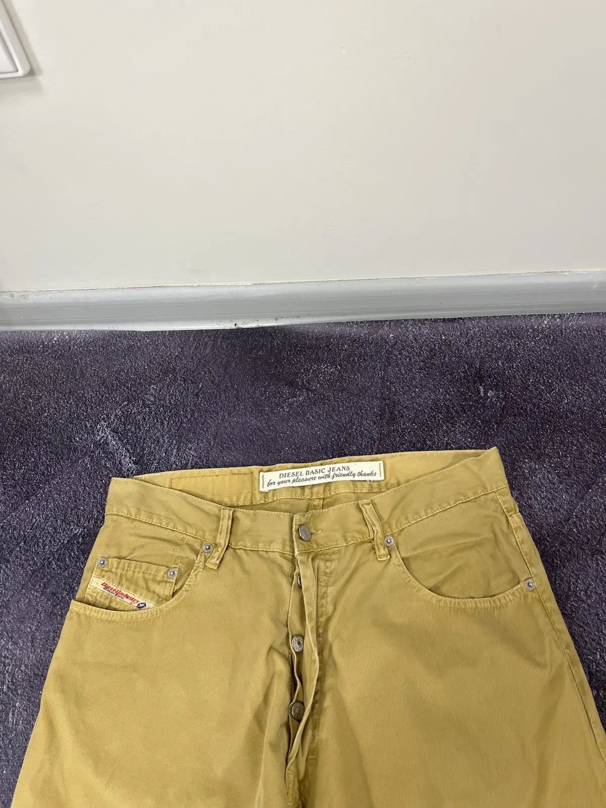 Diesel × Vintage Vintage 90s Diesel Y2K Japanese Hype Baggy Pants Jeans Size US 33 - 6 Thumbnail