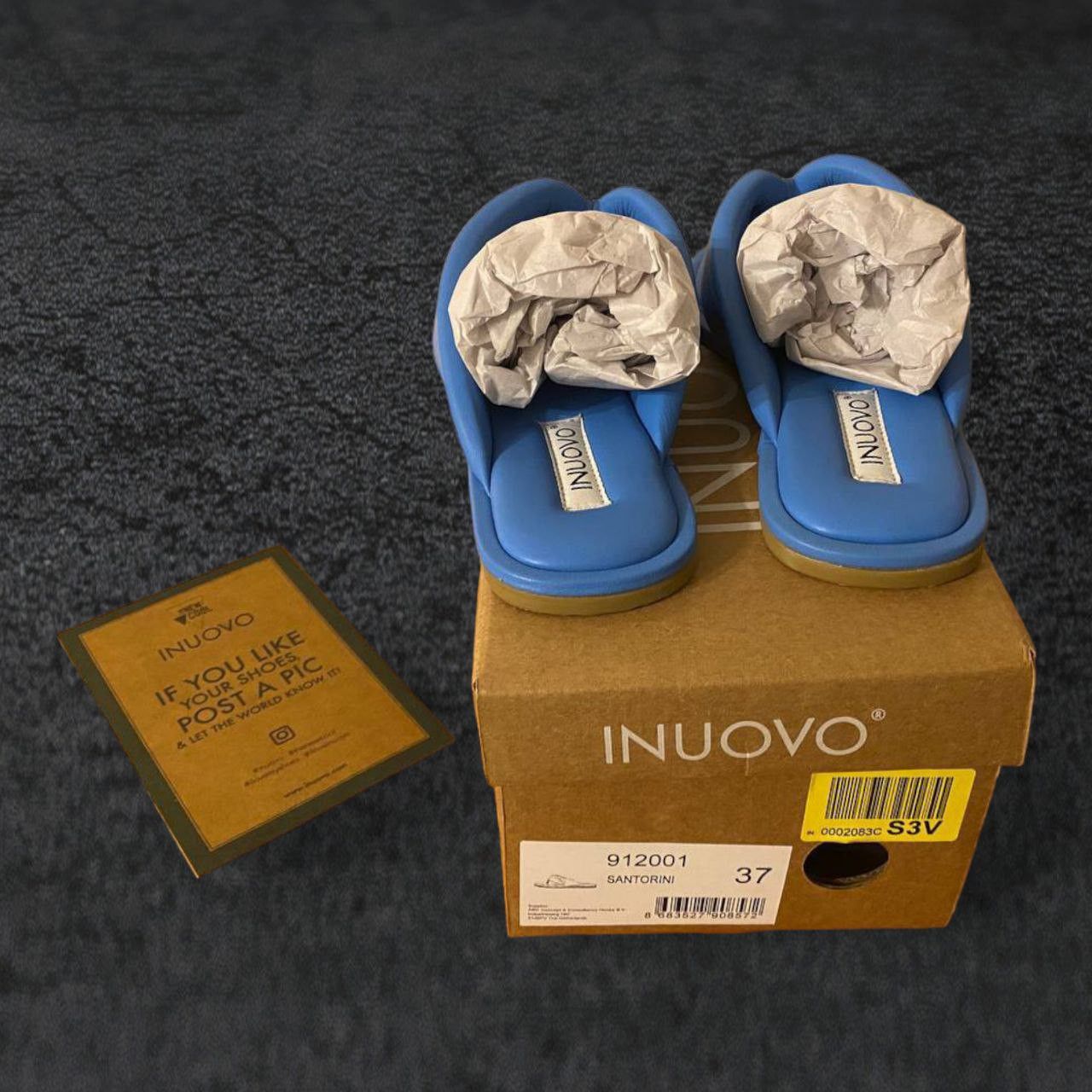 Other Stylish Inuovo Leather Flip-Flops - Size 36 - Summer Sale! Size US 5 / IT 35 - 2 Thumbnail