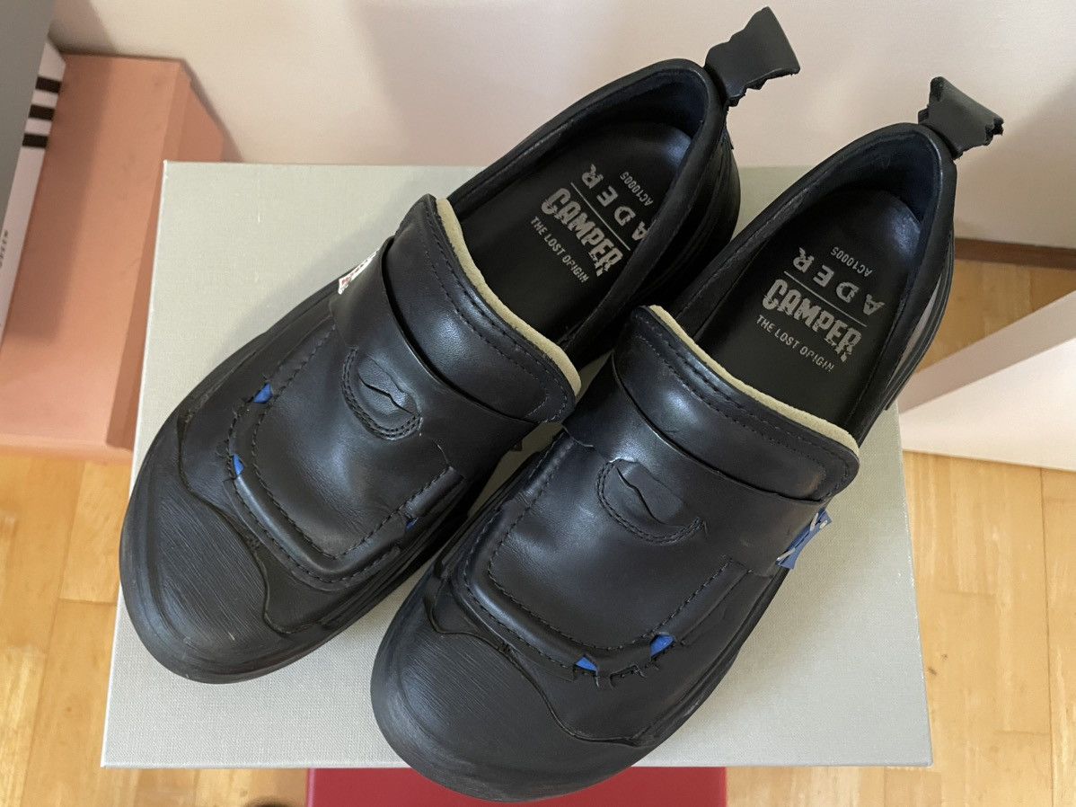 Ader Error Camper Ader Error collaboration leather loafer black Size US 10 / EU 43 - 2 Thumbnail