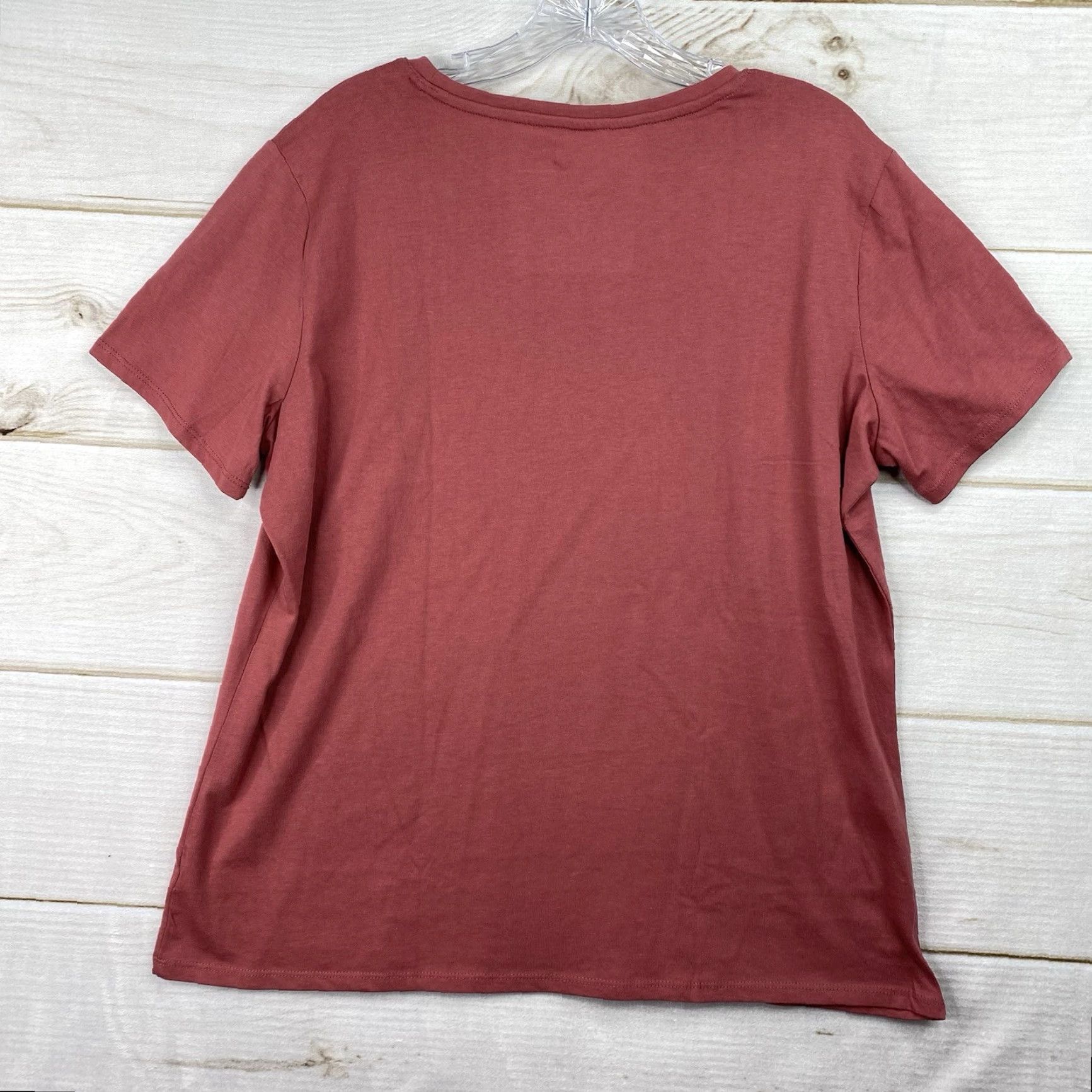 Nine West Nine West Tee Shirt Womens XL Pink Casual T-Shirt 90s Funny Womens XL Cotton Polyester Knit Round Neck Short Sleeve Vintage No Size XL / US 12-14 / IT 48-50 - 4 Thumbnail