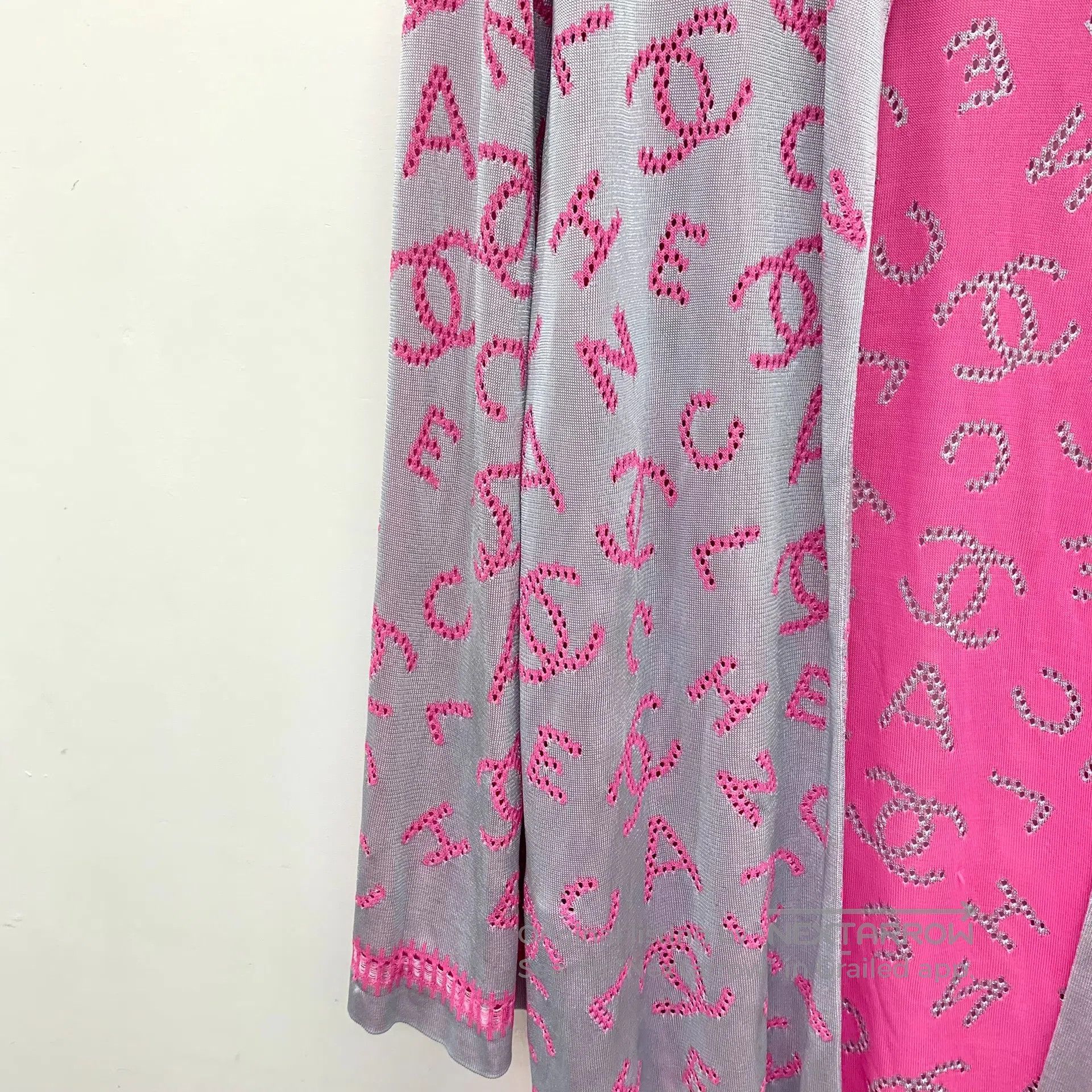 Chanel Chanel Multicolor Logo Cutout Full Print Collar Long Sleev Size XS / US 0-2 / IT 36-38 - 3 Thumbnail