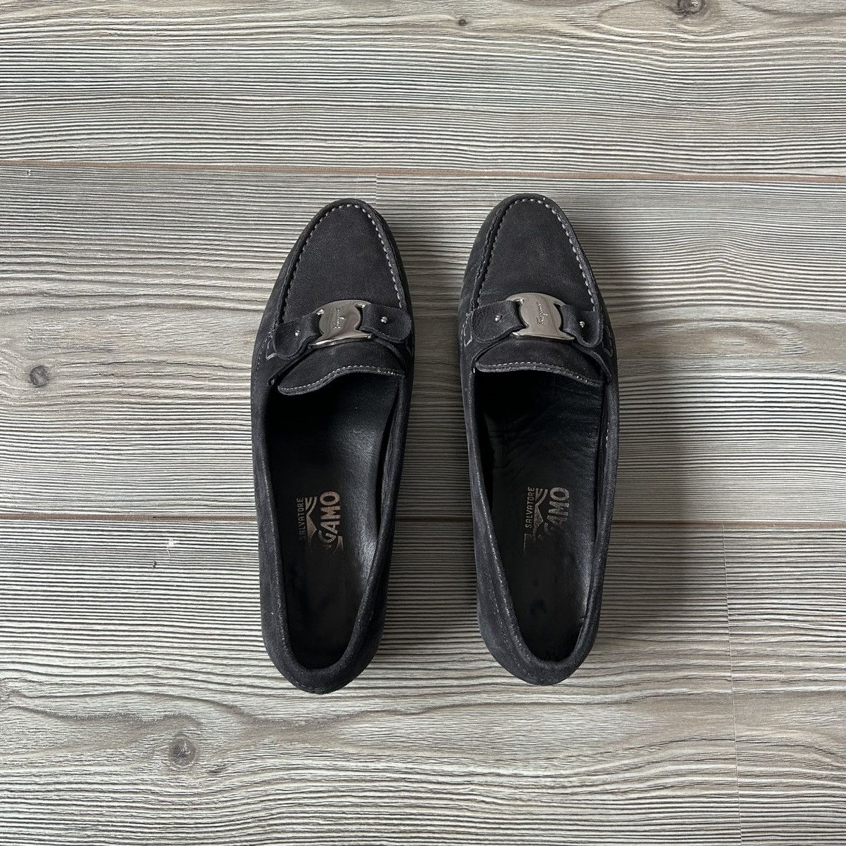 Salvatore Ferragamo Vintage Salvatore Ferragamo Suede Loafers Size US 6 / IT 36 - 9 Thumbnail