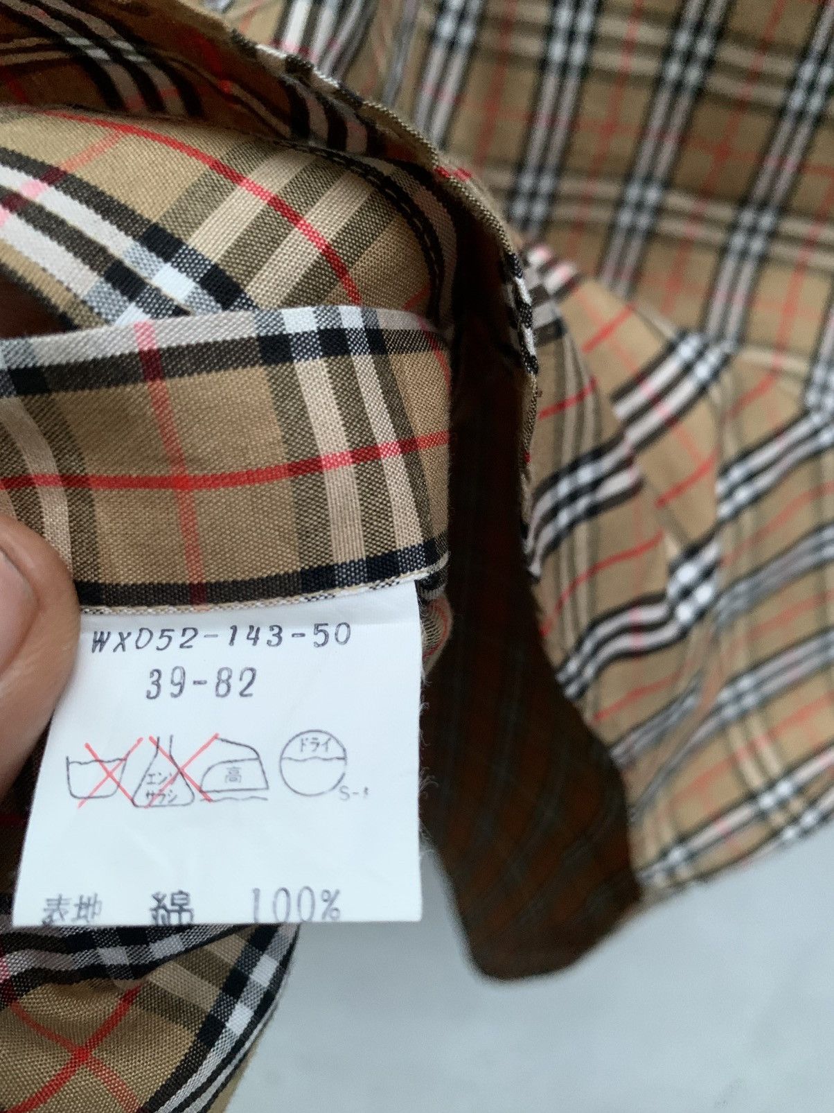 Burberry Vintage burberrys nova check flap pocket button ups shirt Size US M / EU 48-50 / 2 - 5 Thumbnail