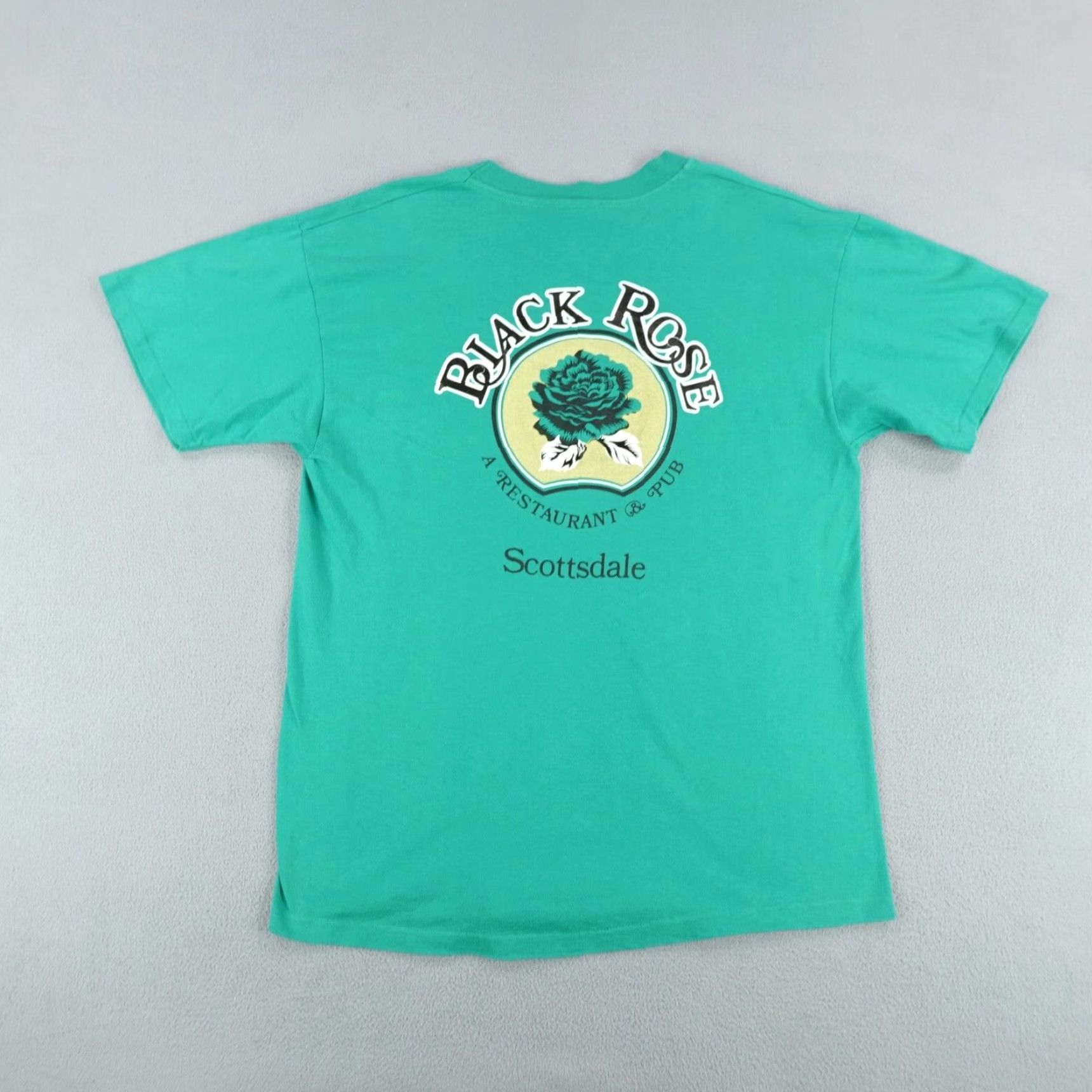 Hanes VINTAGE St Patrick's Day T Shirt Men L Hanes Green 90s Pub Scottsdale Single Stitch Graphic Print Size US L / EU 52-54 / 3 - 6 Thumbnail