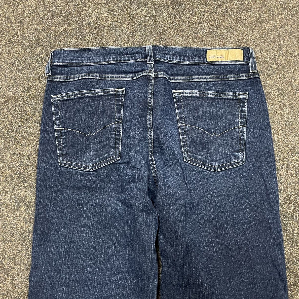 Vintage Y2K Baggy Wide Leg Distressed Flare Jeans Skate Streetwear Size 36" / US 14 / IT 50 - 3 Thumbnail