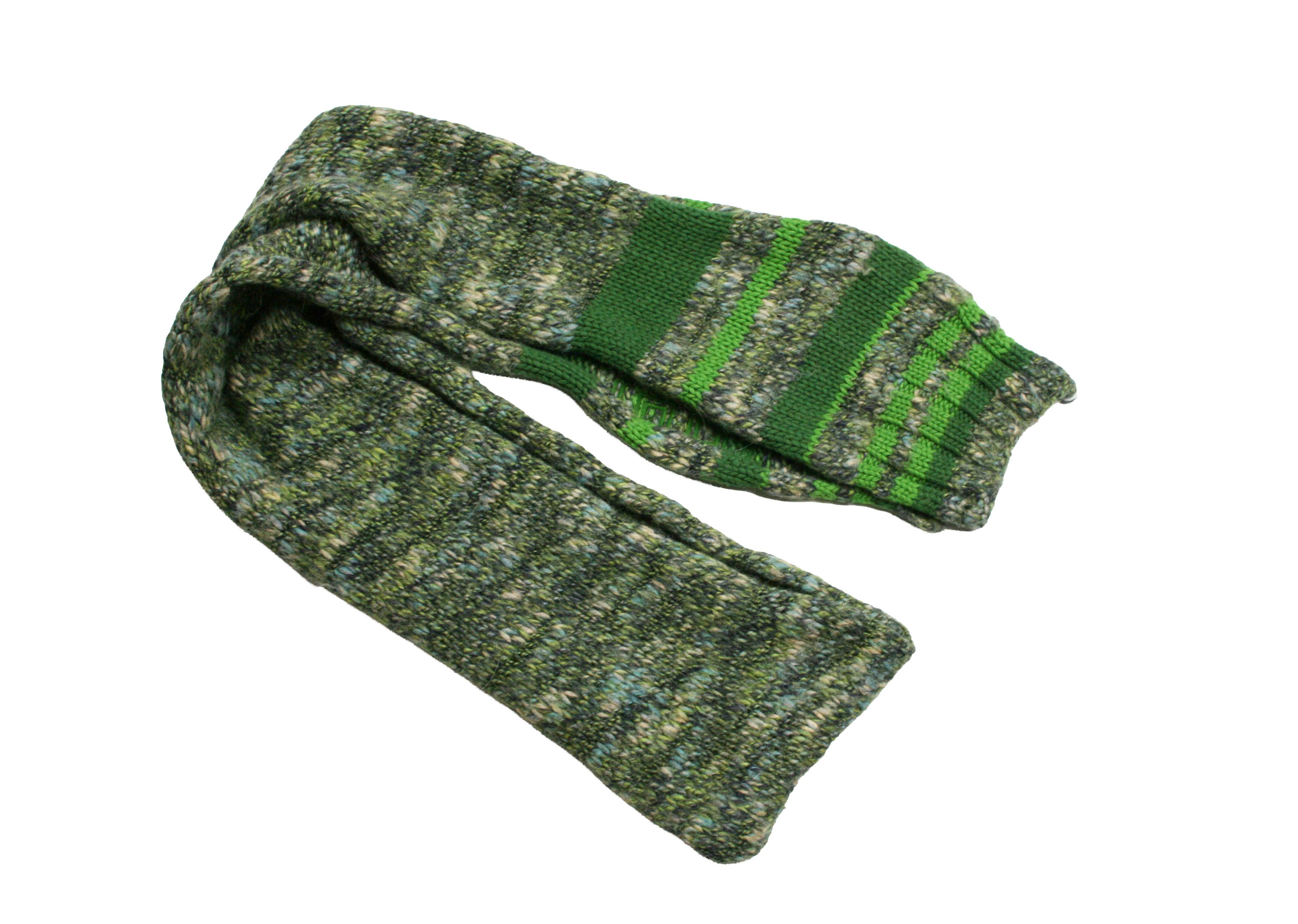 Dolce & Gabbana 00S Wool Knit Scarf Vintage Size ONE SIZE - 6 Thumbnail