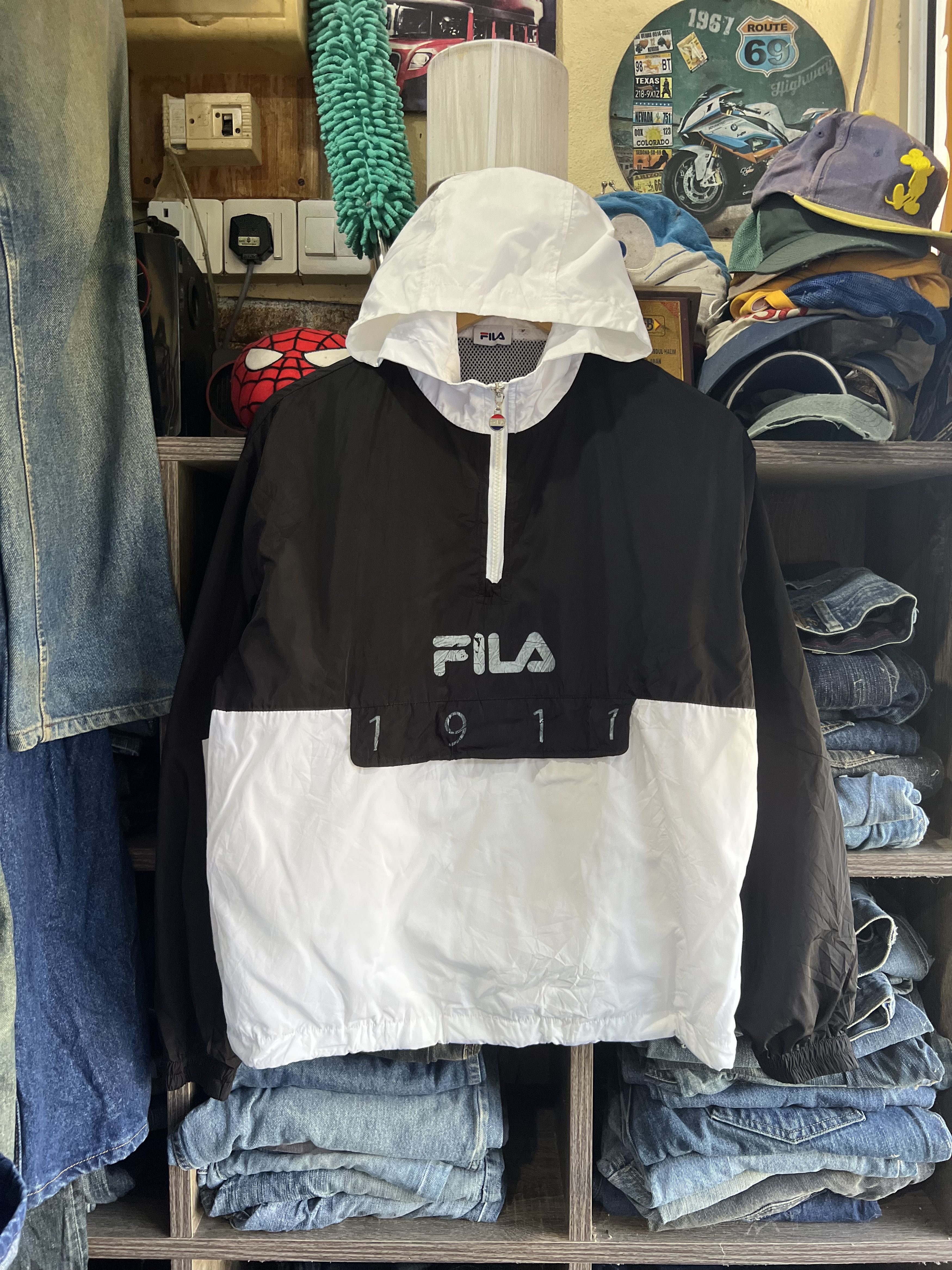 Fila 🔥Vintage Fila 1911 Anorak Half Zipper Jacket Size US M / EU 48-50 / 2 - 16 Thumbnail