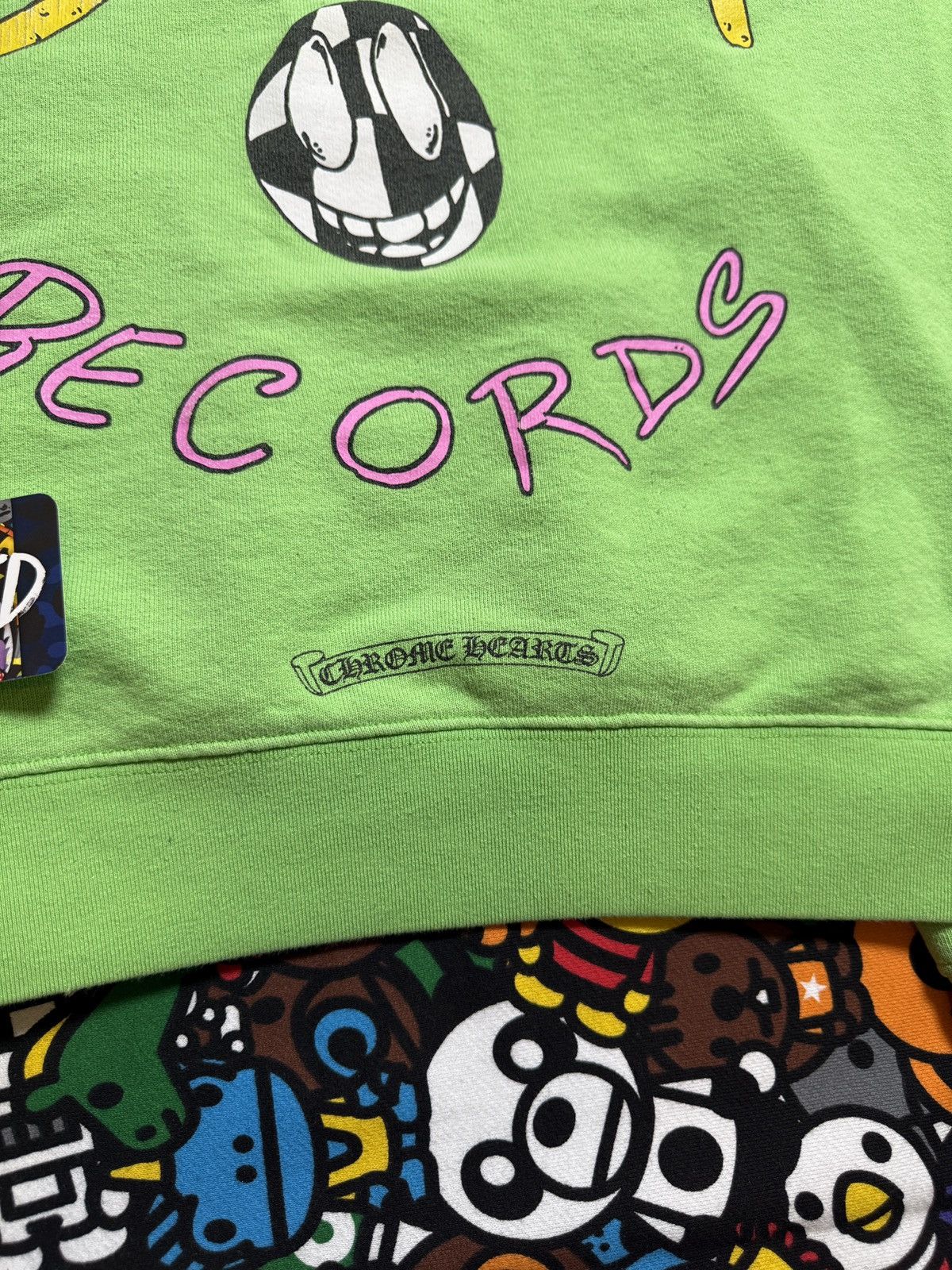 Chrome Hearts Chrome Hearts Green Matty Boy Records Pullover Hoodie Size US S / EU 44-46 / 1 - 13 Thumbnail