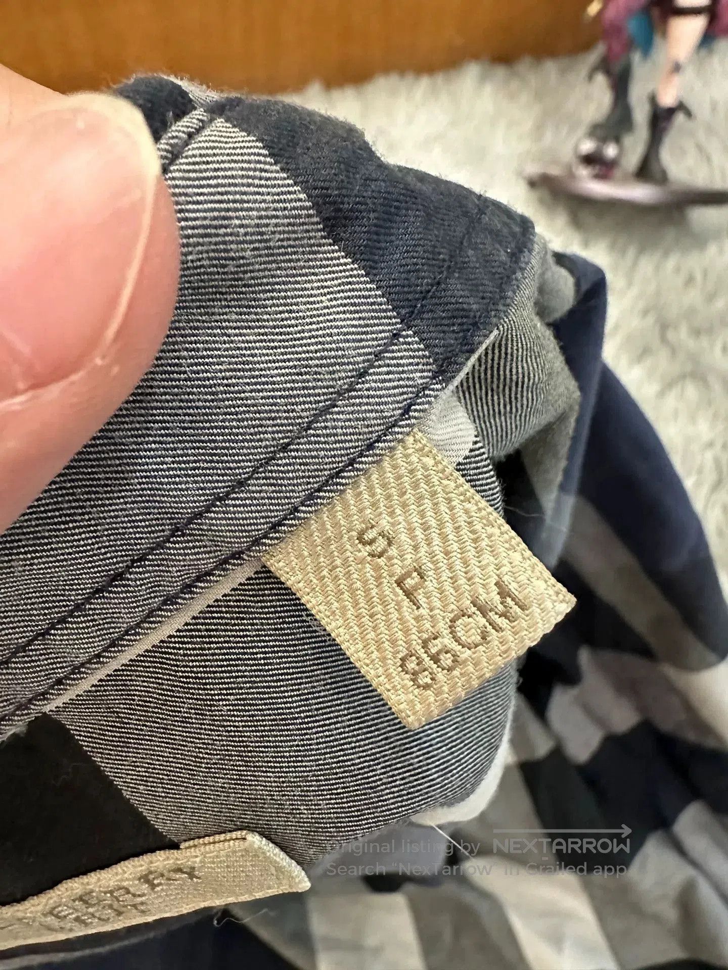 Burberry Burberry Blue Check Shirt. Size US S / EU 44-46 / 1 - 6 Thumbnail