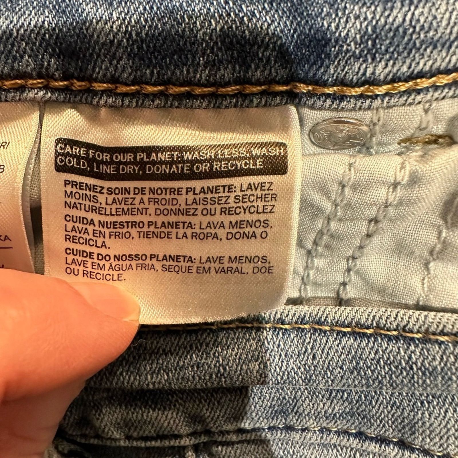 Levi's Levi's Size 30 Bermuda Denim Shorts Cotton Elastin Size 30" / US 8 / IT 44 - 5 Thumbnail