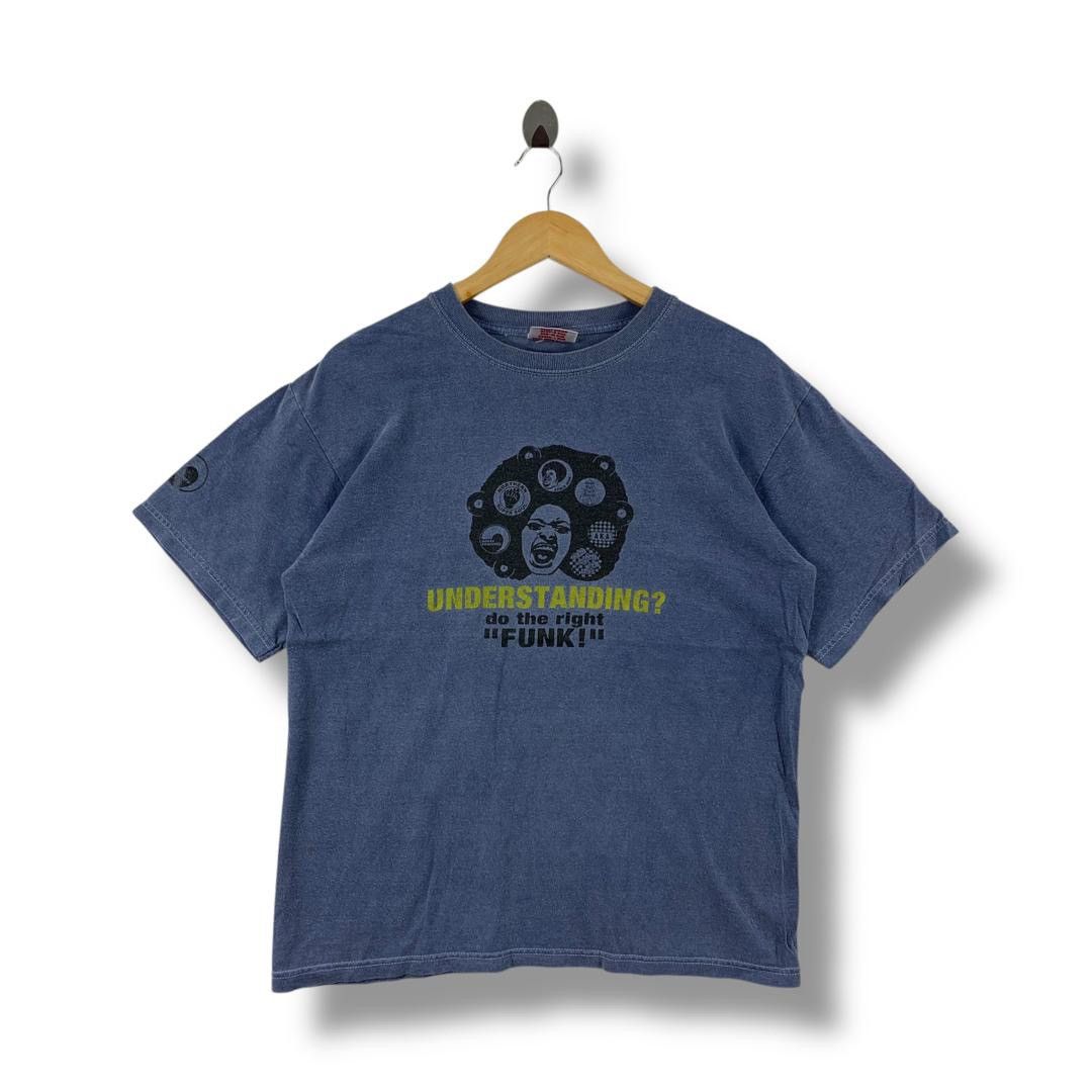 Vintage Vintage SOUL MANIA Lets funk streetwear medium size tee Size US S / EU 44-46 / 1 - 1 Thumbnail