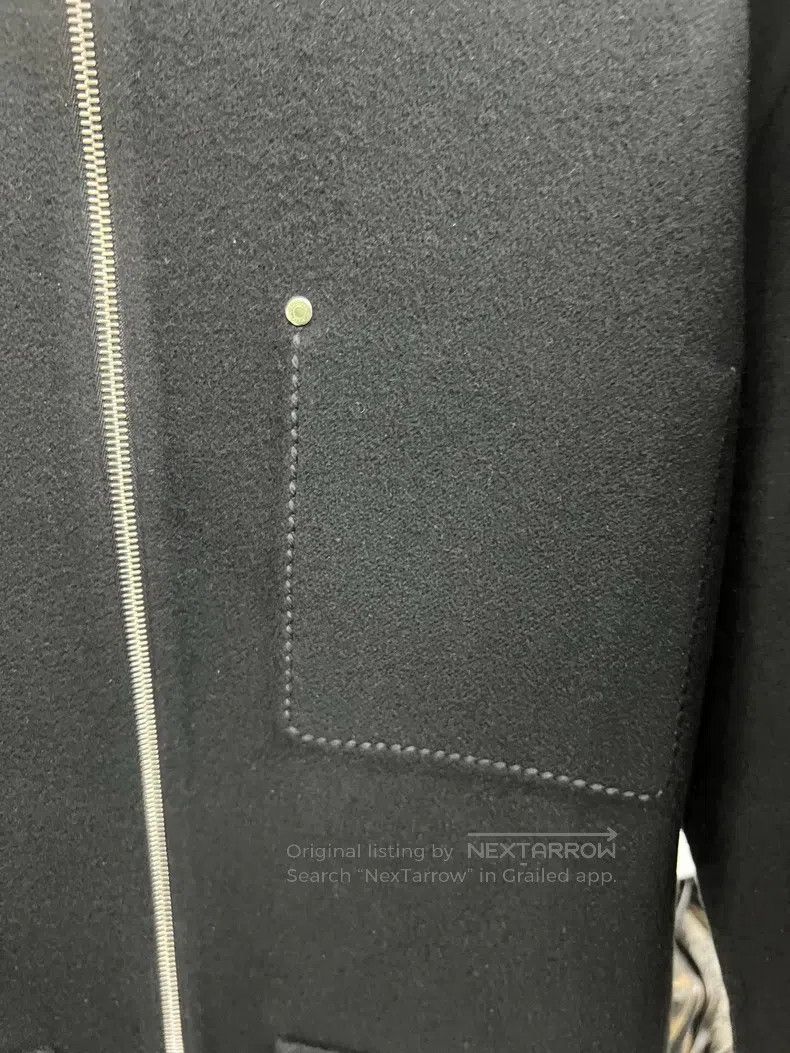 Hermes Hermes Black Cashmere Coat Size XXS / US 00 / IT 34 - 5 Thumbnail