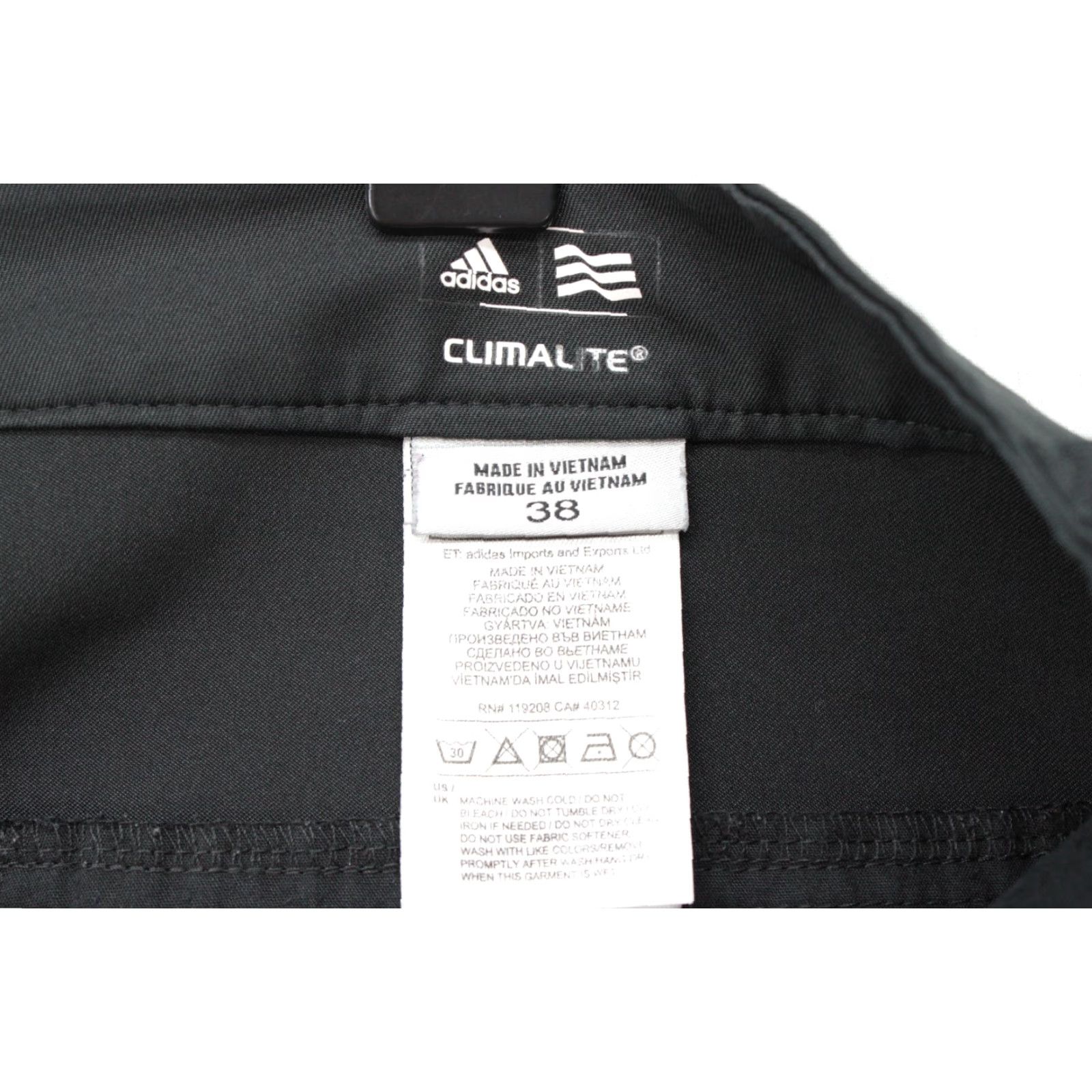 Adidas Adidas Climalite Performance Golf Shorts Wicking 3 Striped Stretch Black Mens 38 Size US 38 / EU 54 - 7 Thumbnail