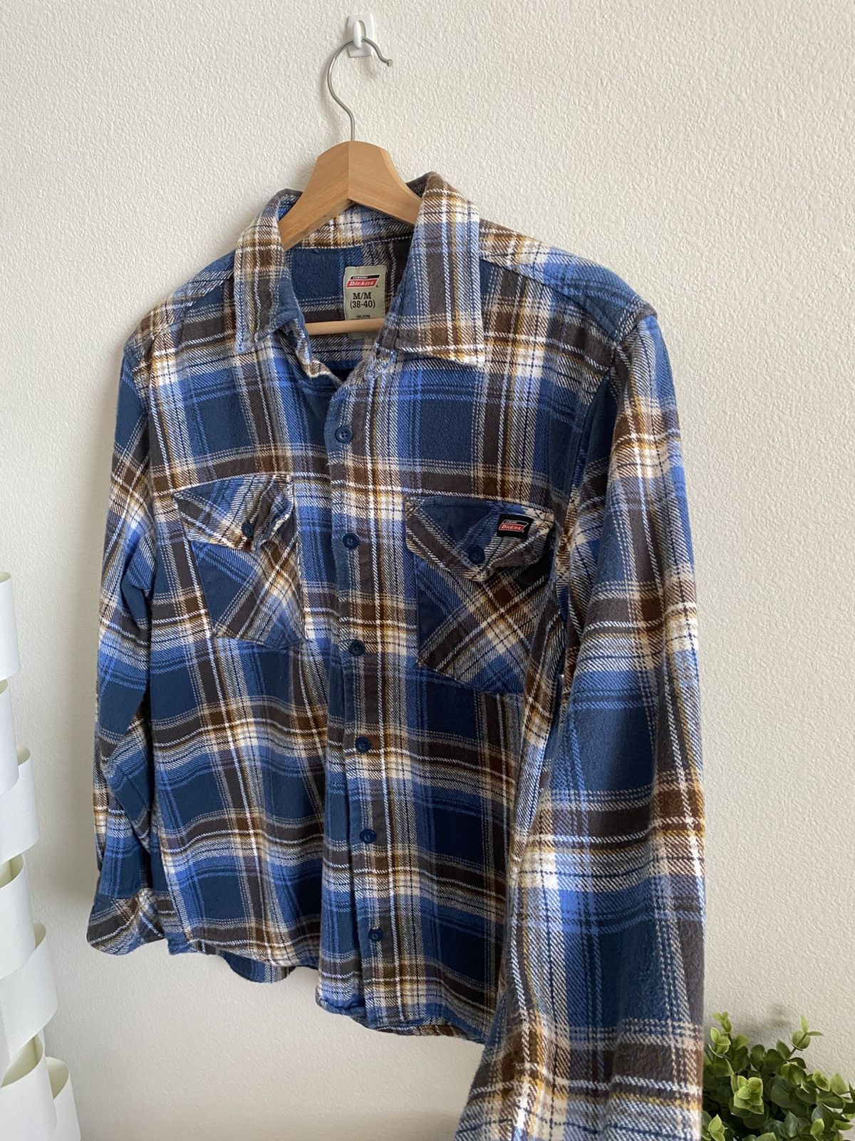 Dickies Dickies Flannel Work Wear Button Up Shirt Size US M / EU 48-50 / 2 - 4 Thumbnail