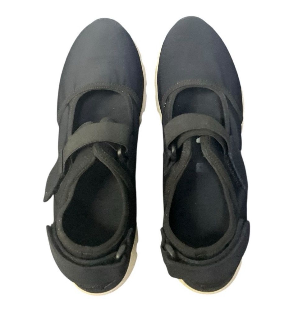 Marni 🥷 Marni Fussbett Neoprene Strap Sneakers — Black/Cream — Size US 11 / IT 41 - 6 Thumbnail