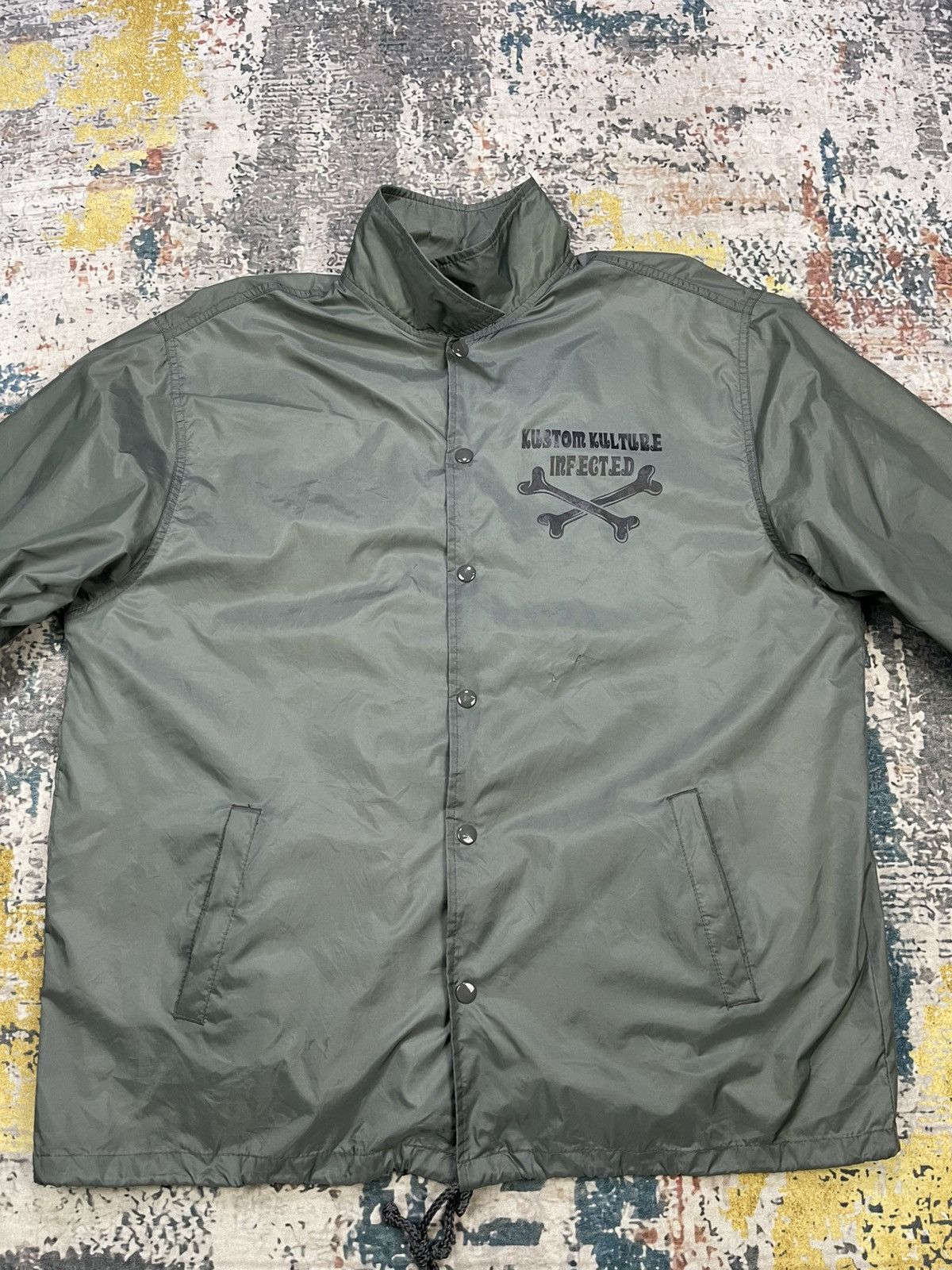 Vintage Karabela246 x Kustom Kulture Coach Jackets Size US L / EU 52-54 / 3 - 6 Thumbnail