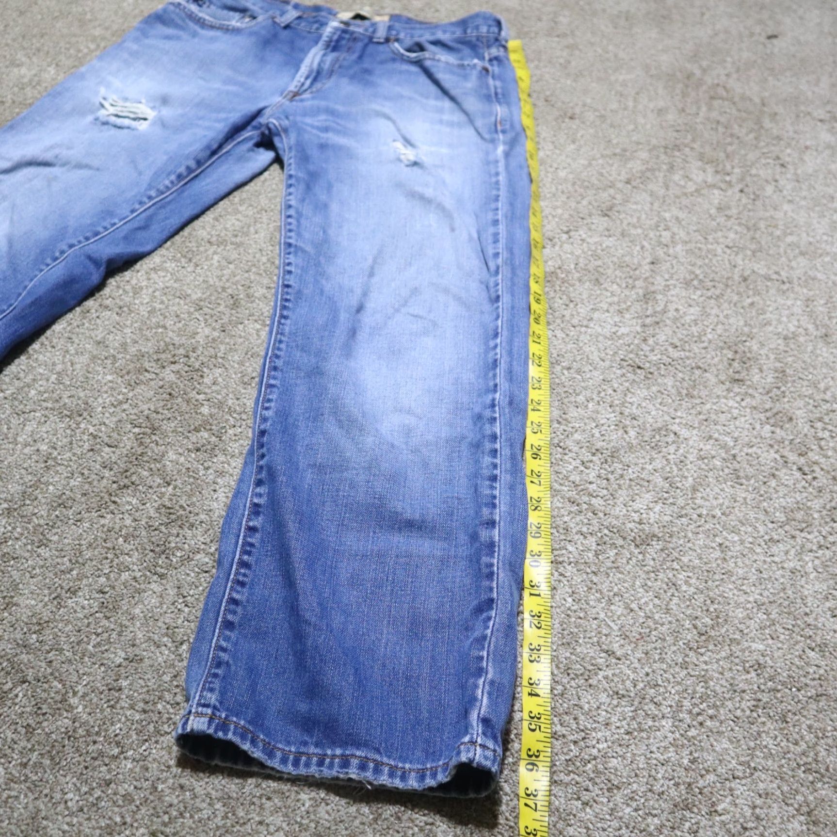 Old Navy Old Navy Jeans Pants Shirt Adult Men 30x30 Blue Cotton Straight 30 30 Inseam 30 Regular 30 In Regular Mens Classic Pockets Pants Size US 30 / EU 46 - 7 Thumbnail
