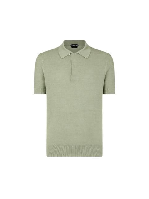 Tom Ford o1w1db10125 KPS010 Polo Shirt in Light Green Size US M / EU 48-50 / 2 - 1 Preview