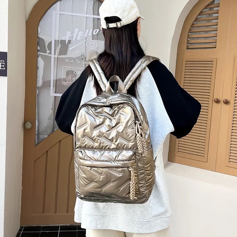 Other Golden Colour Bagpack Size ONE SIZE - 1 Thumbnail
