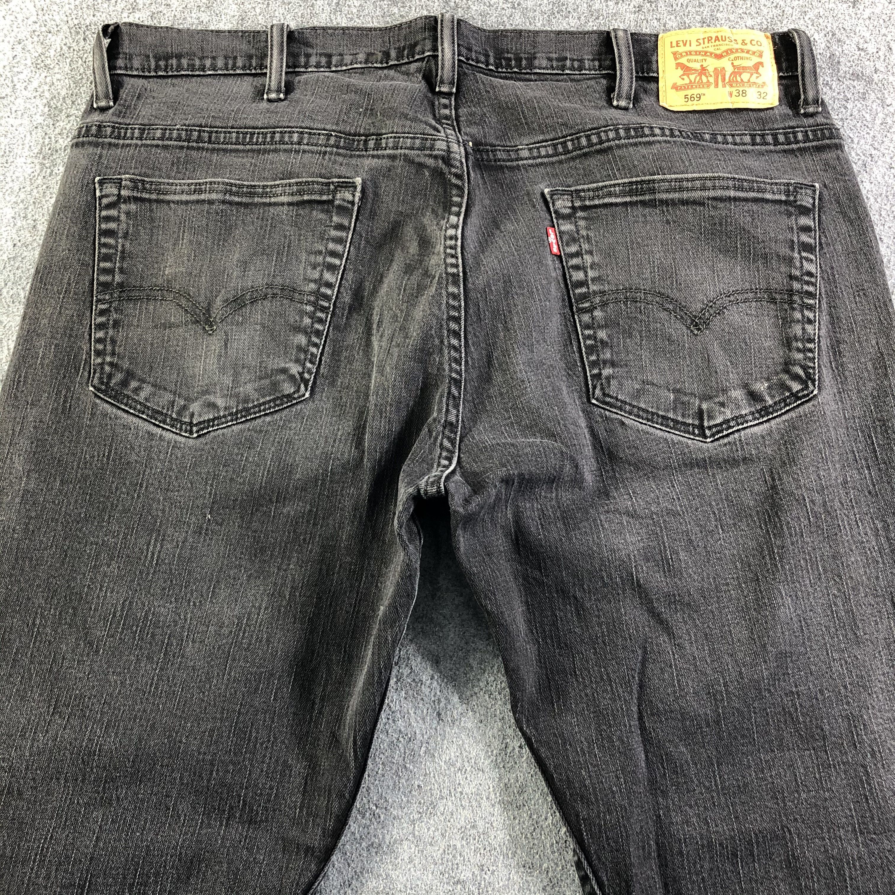 Levi's Vintage Levis 569 Jeans-J3486 Size US 40 / EU 56 - 4 Thumbnail