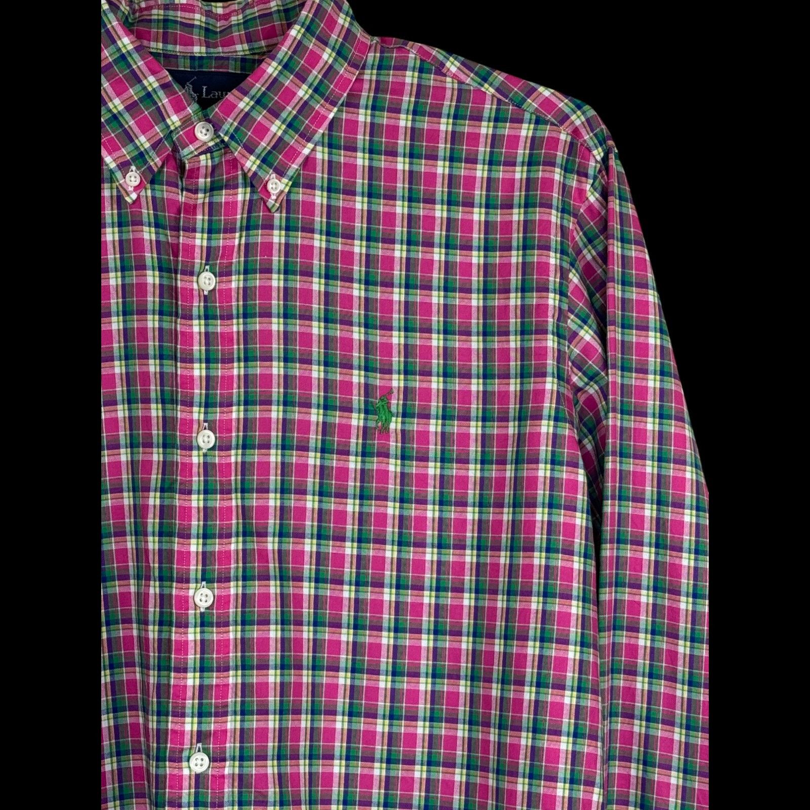 Ralph Lauren Ralph Lauren Men’s Plaid Button Down Shirt Large Multicolor Size US L / EU 52-54 / 3 - 4 Thumbnail