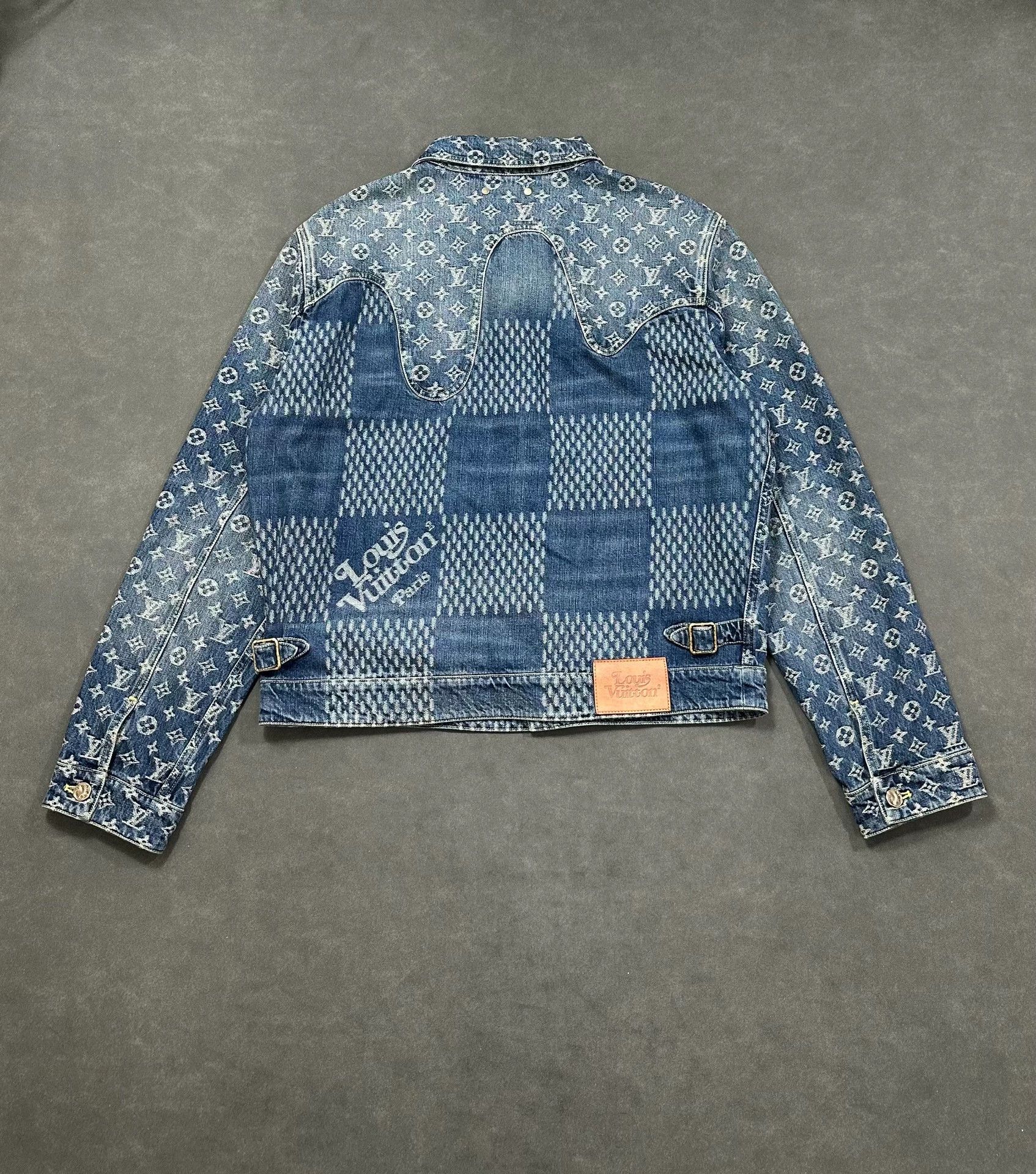 Louis Vuitton LV x Nigo 2 LV2 Monogram All Over Print Denim Jacket Size US M / EU 48-50 / 2 - 2 Thumbnail