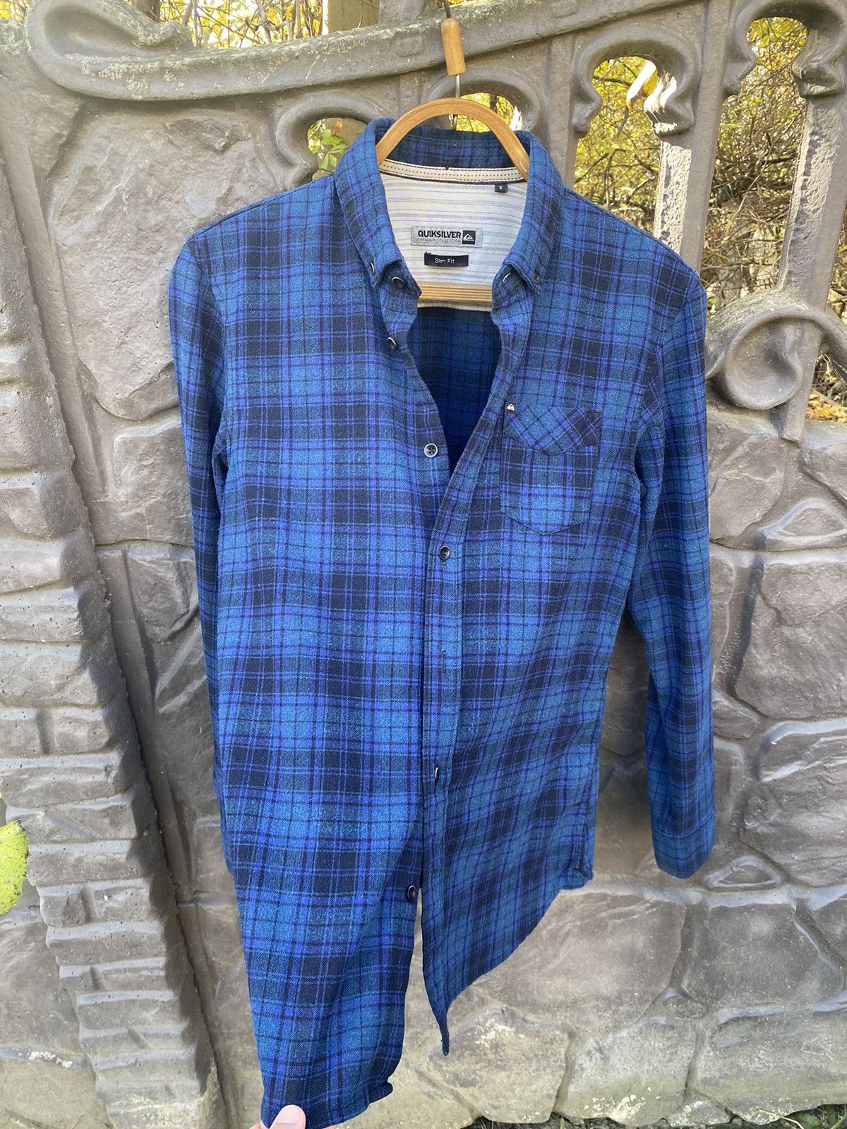 Quiksilver × Vintage Vintage Quiksilver Shirt Premium Collection Size US S / EU 44-46 / 1 - 9 Thumbnail