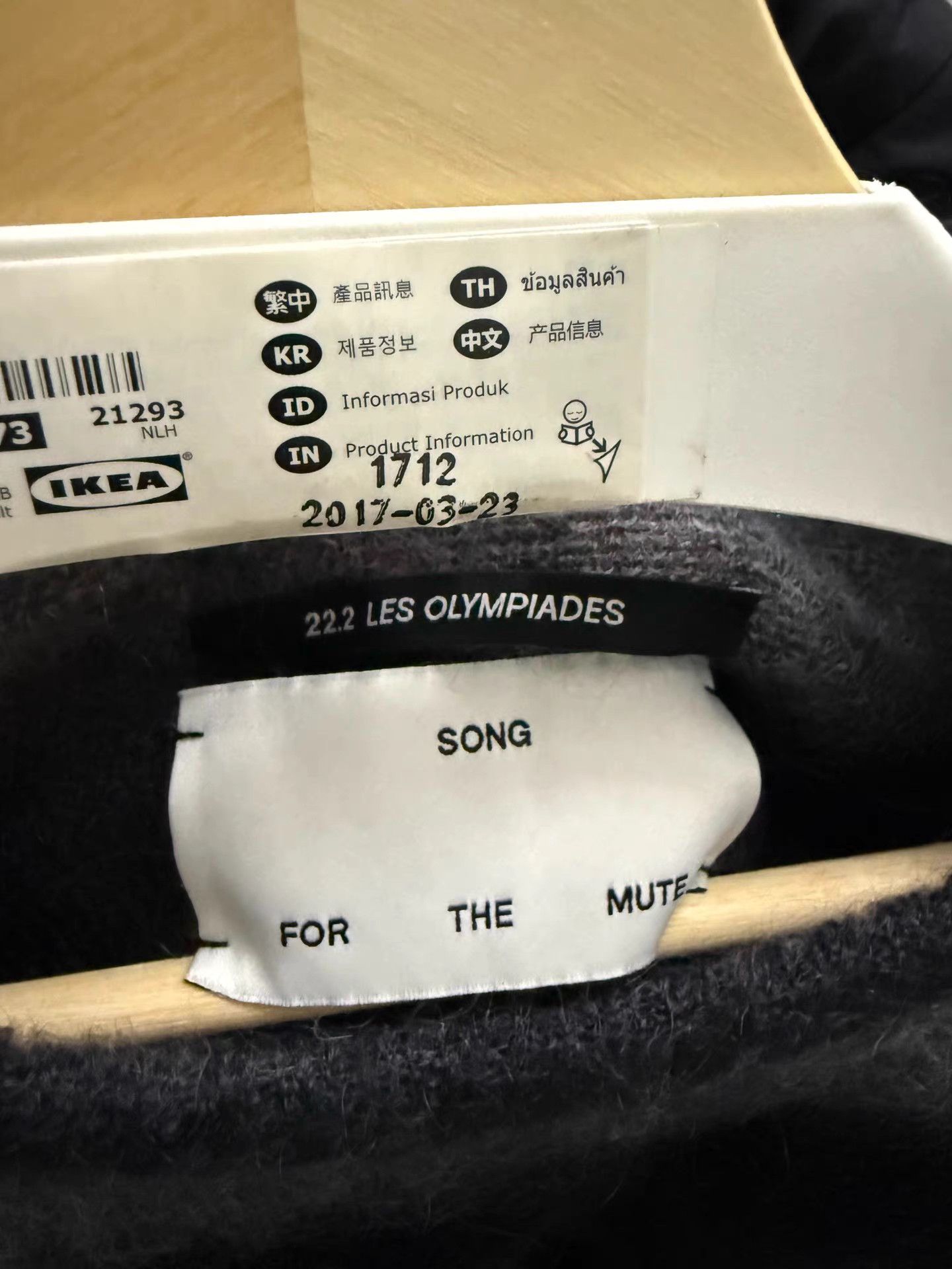 Song For The Mute Song for the mute Mohair Sweater K27 Size US M / EU 48-50 / 2 - 2 Thumbnail