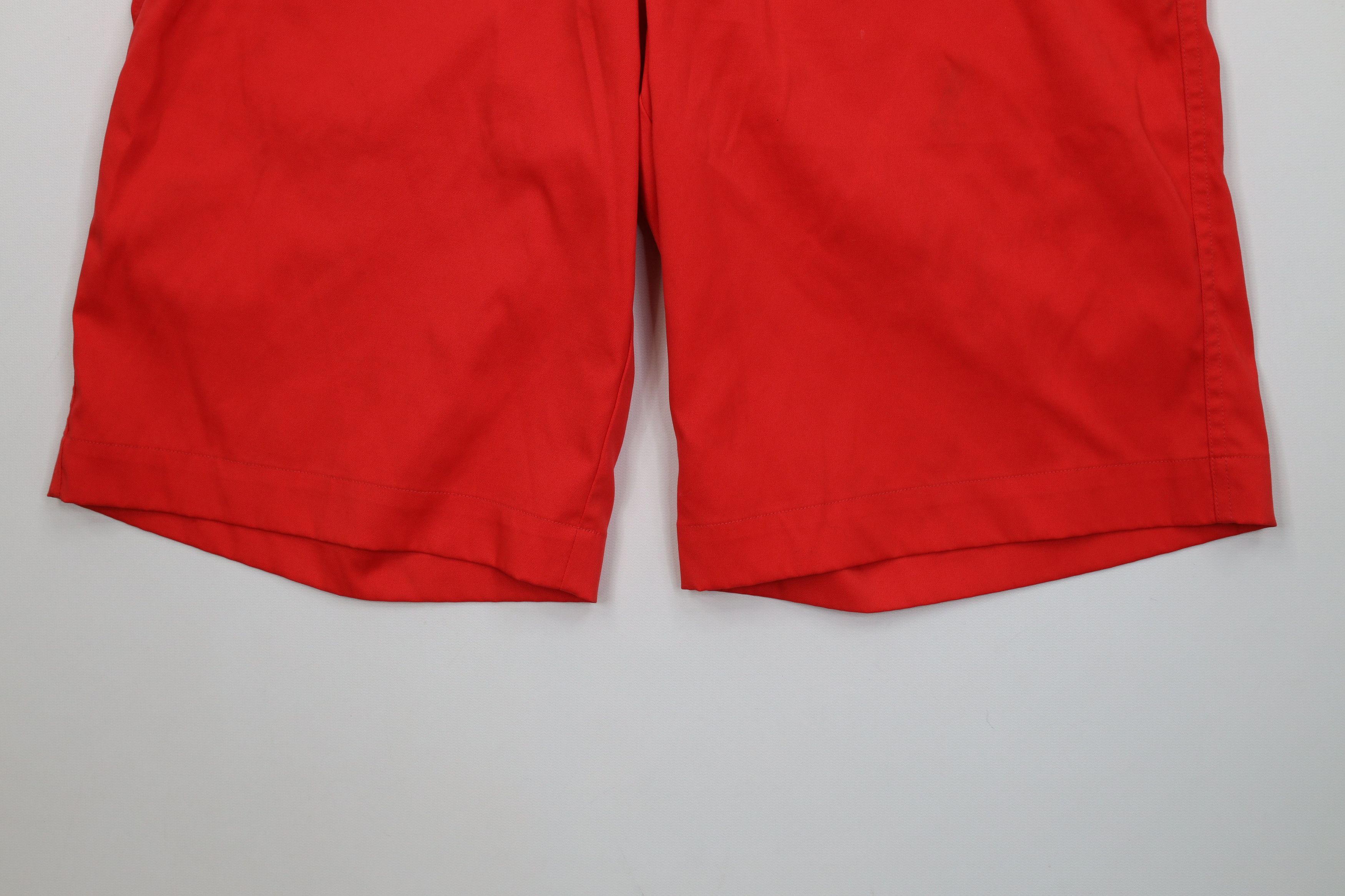 Nike Nike Golf Travis Scott Mini Swoosh Golfing Chino Shorts Red Size US 30 / EU 46 - 4 Thumbnail