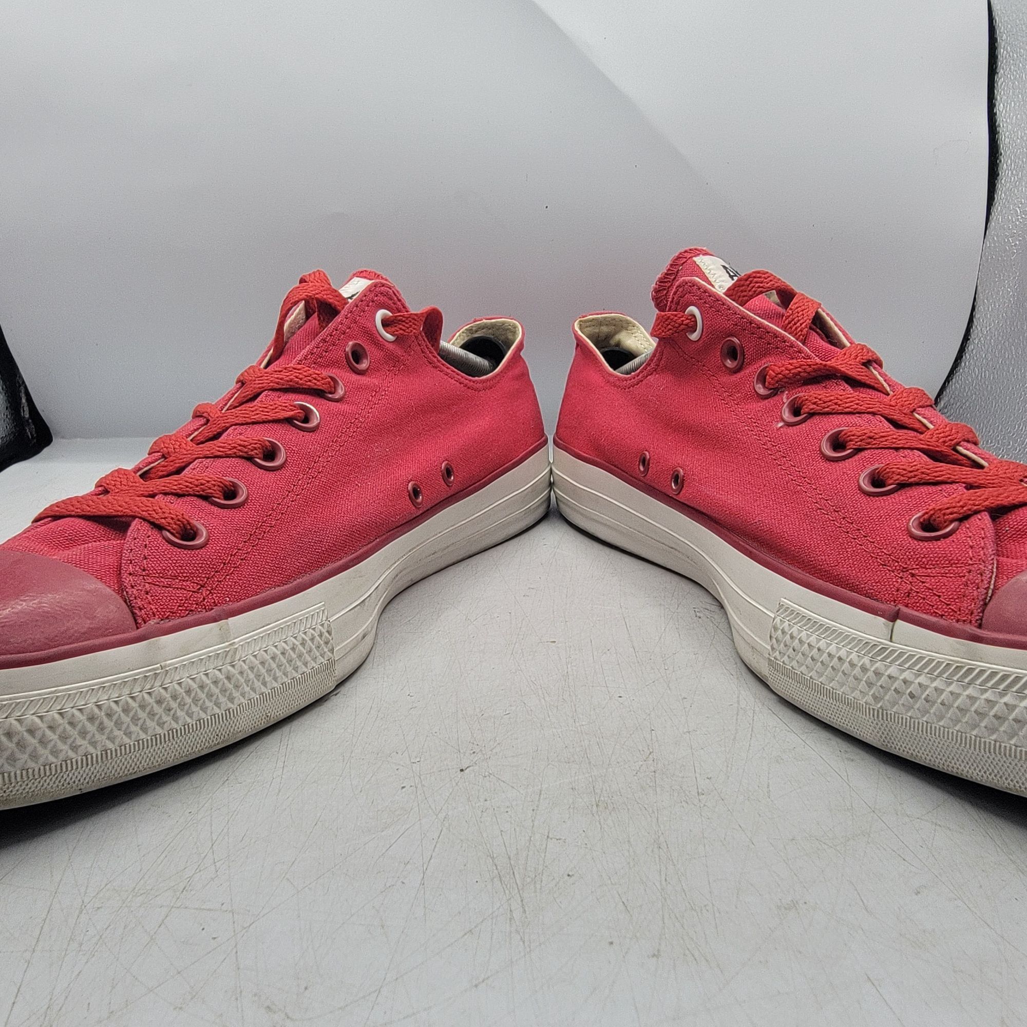 Converse Converse All Star Mens 13 Red Sneaker Shoes Casual Walking O Size US 13 / EU 46 - 3 Thumbnail