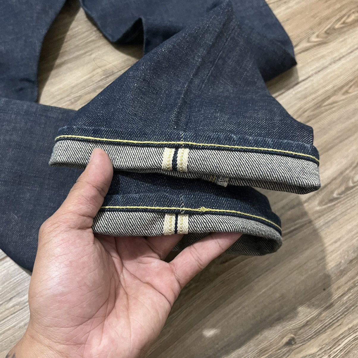 Visvim VISVIM Social Sculpture Selvedge Raw Japanese Denim Size US 31 - 14 Thumbnail