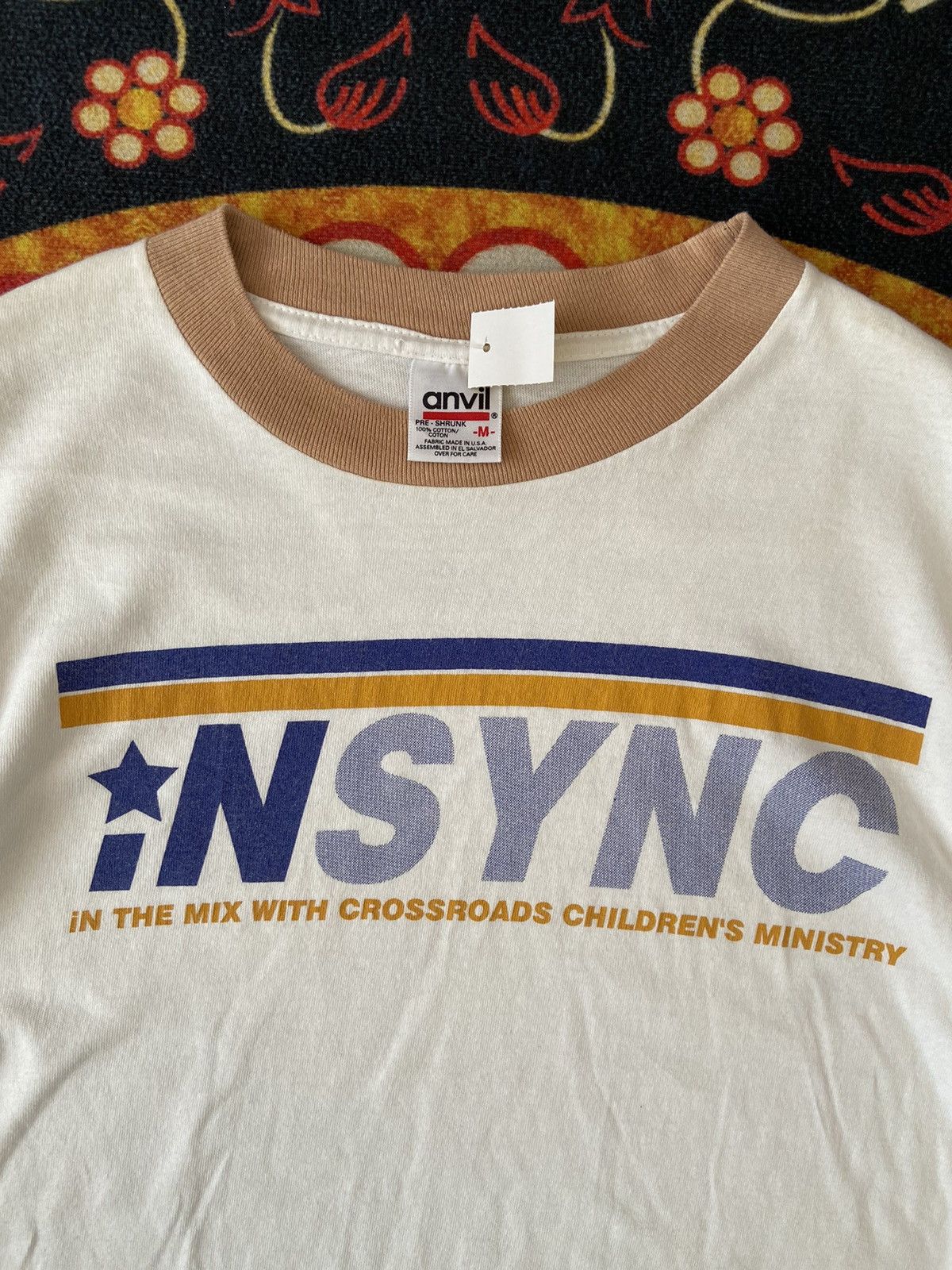 Band Tees × Vintage VINTAGE RINGER NYANC Size US M / EU 48-50 / 2 - 3 Thumbnail
