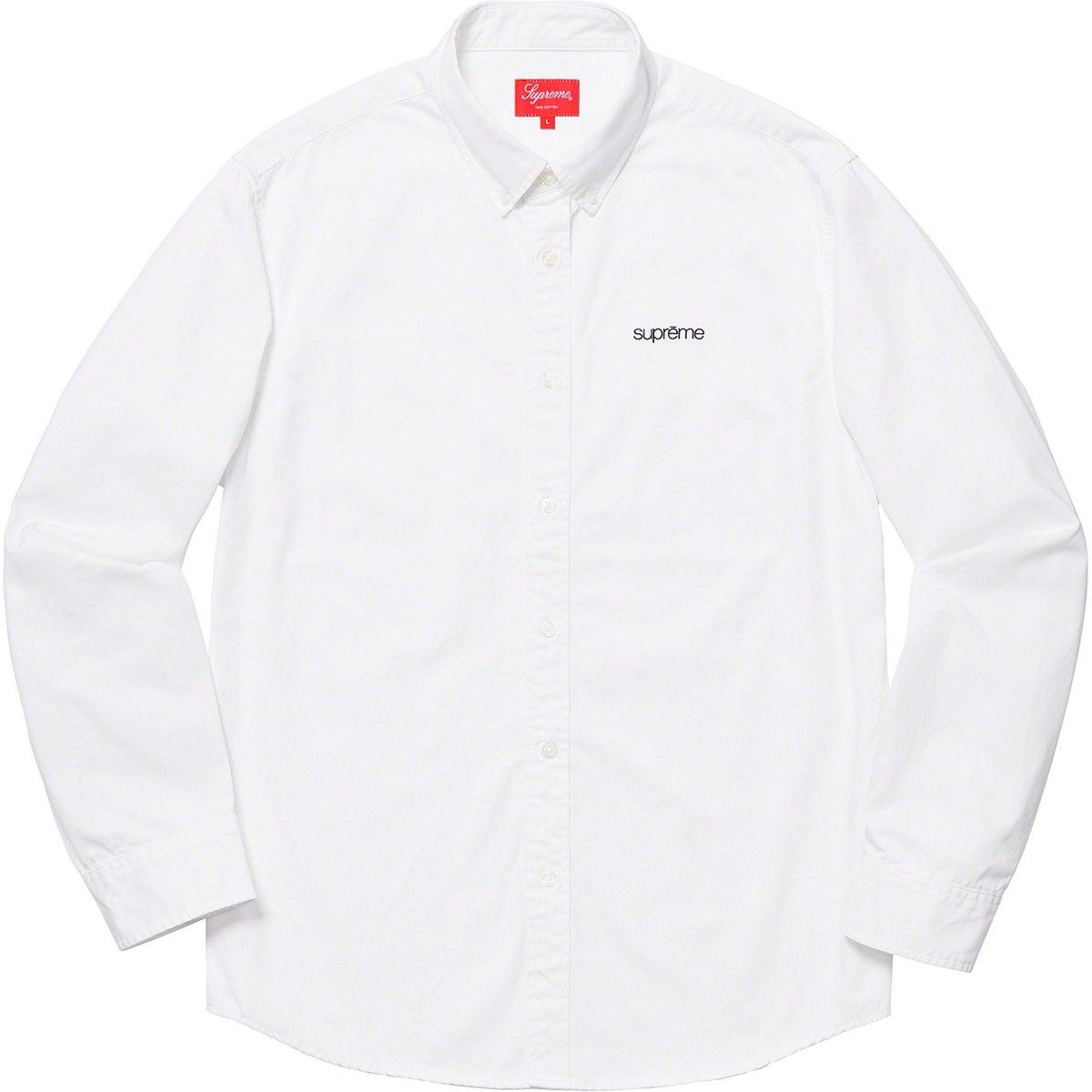 Supreme Supreme Washed Twill Shirt (SS19) Size US M / EU 48-50 / 2 - 1 Thumbnail