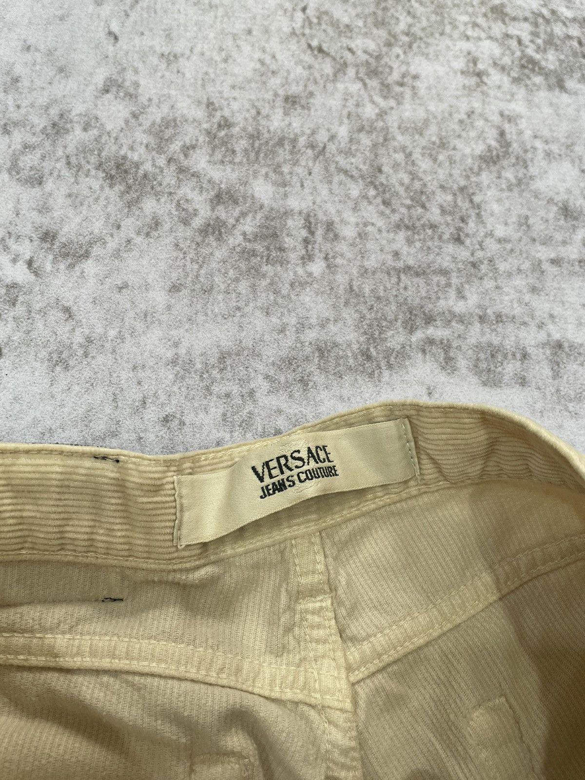Versace × Vintage 2000s versace corudroy y2k style Size US 28 / EU 44 - 6 Thumbnail