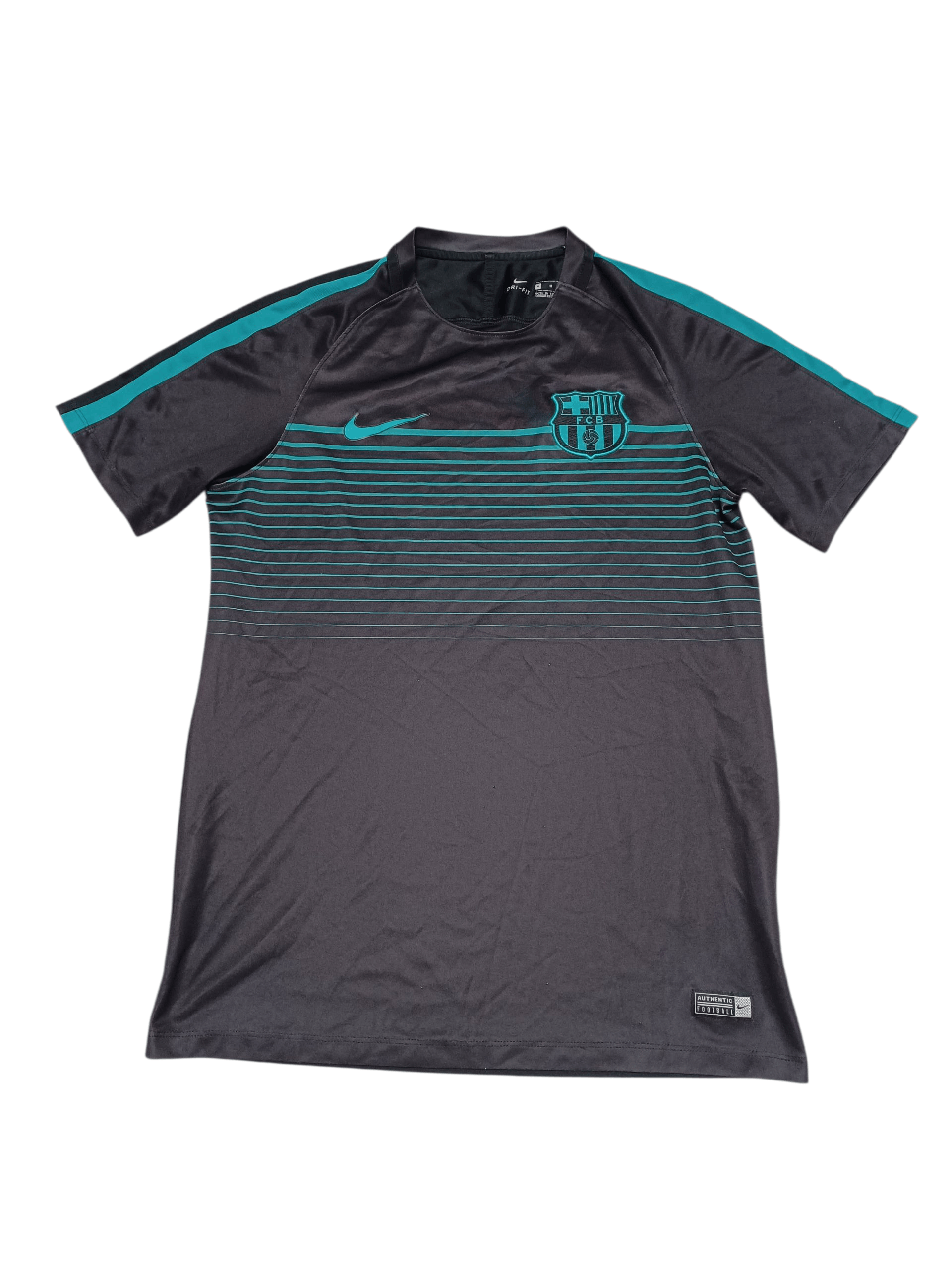Nike NIKE BARCELONA VINTAGE 2016 TRAINING SOCCER TEE JERSEY Size US M / EU 48-50 / 2 - 1 Thumbnail