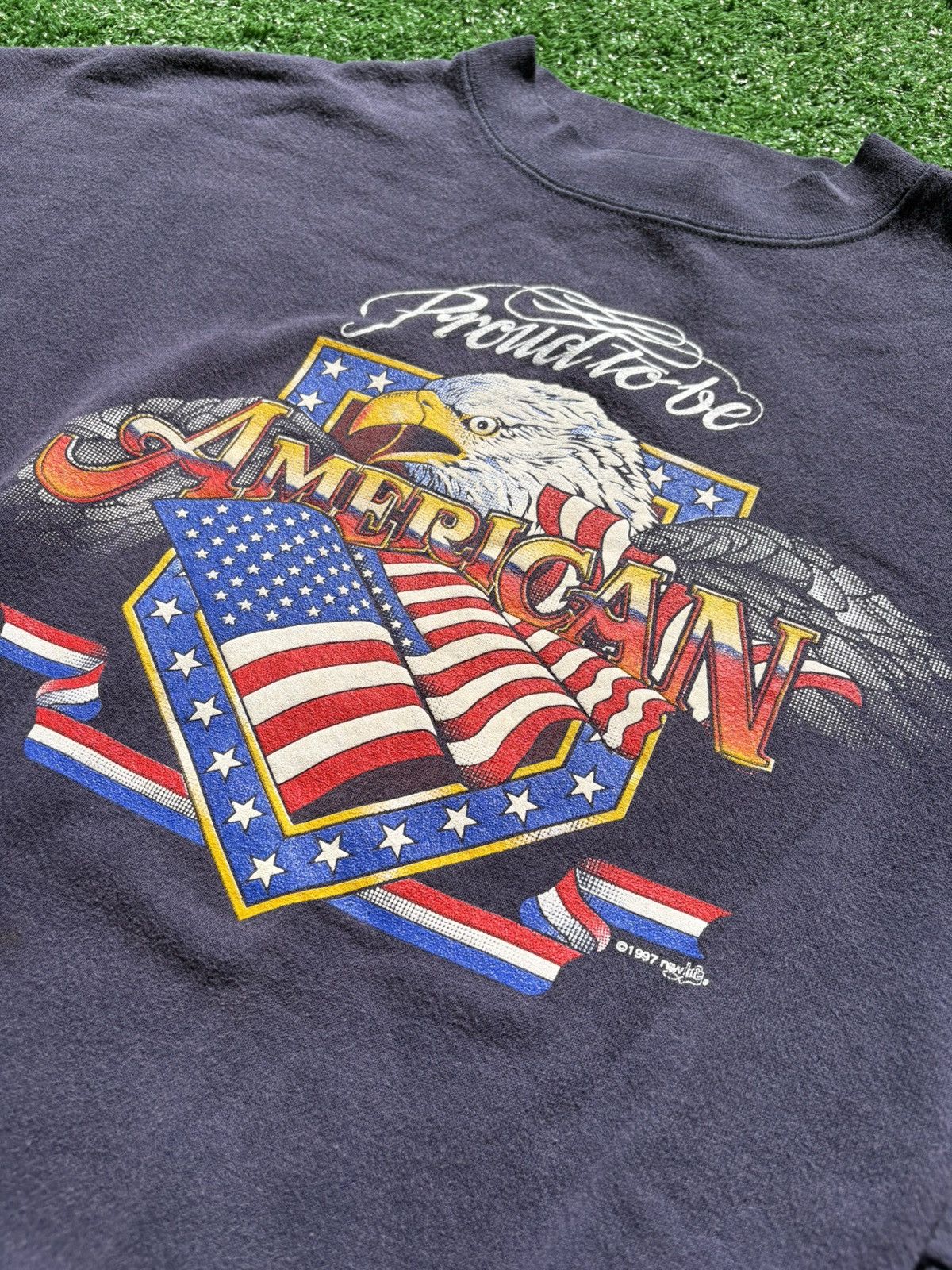 Lee × Vintage Vintage America Crewneck Size US XL / EU 56 / 4 - 2 Thumbnail